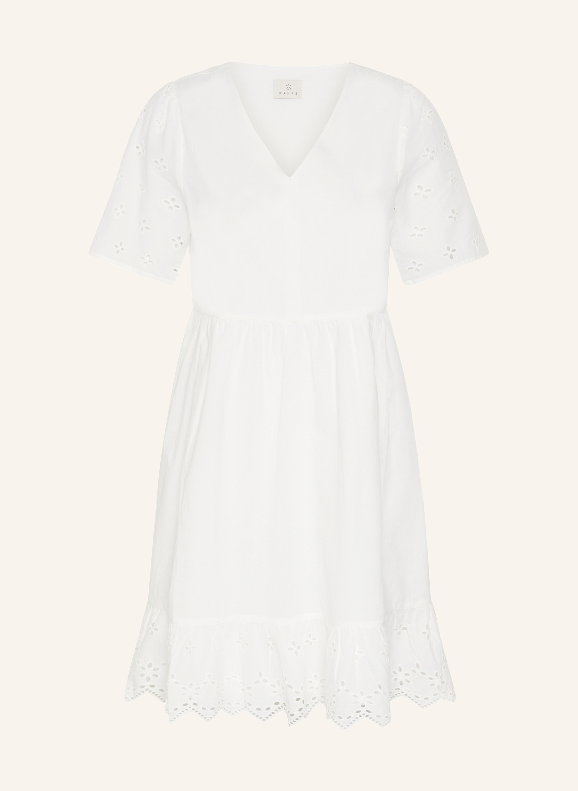 Kaffe Sommerkleid Kamolly weiss
