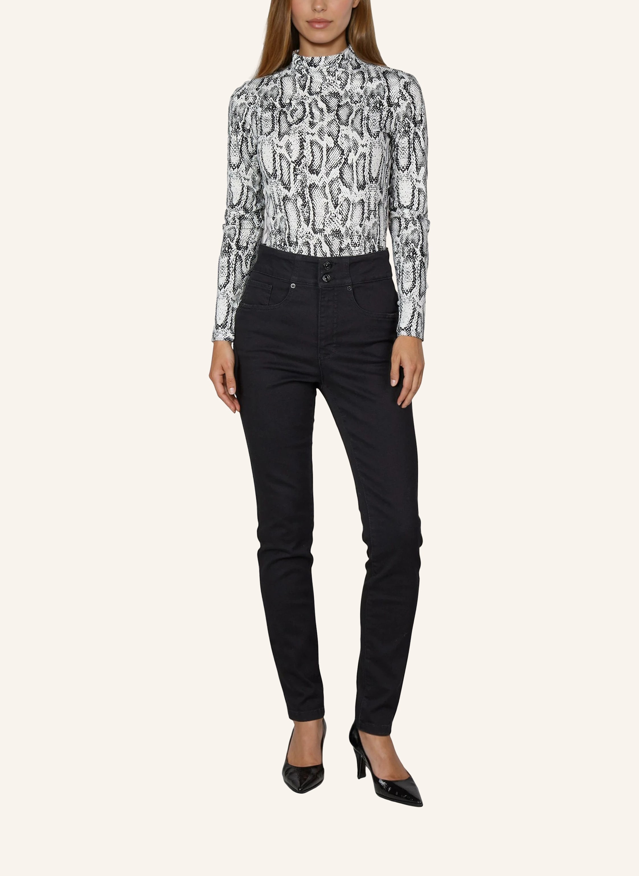 Thumbnail - Marc Aurel Jeans schwarz