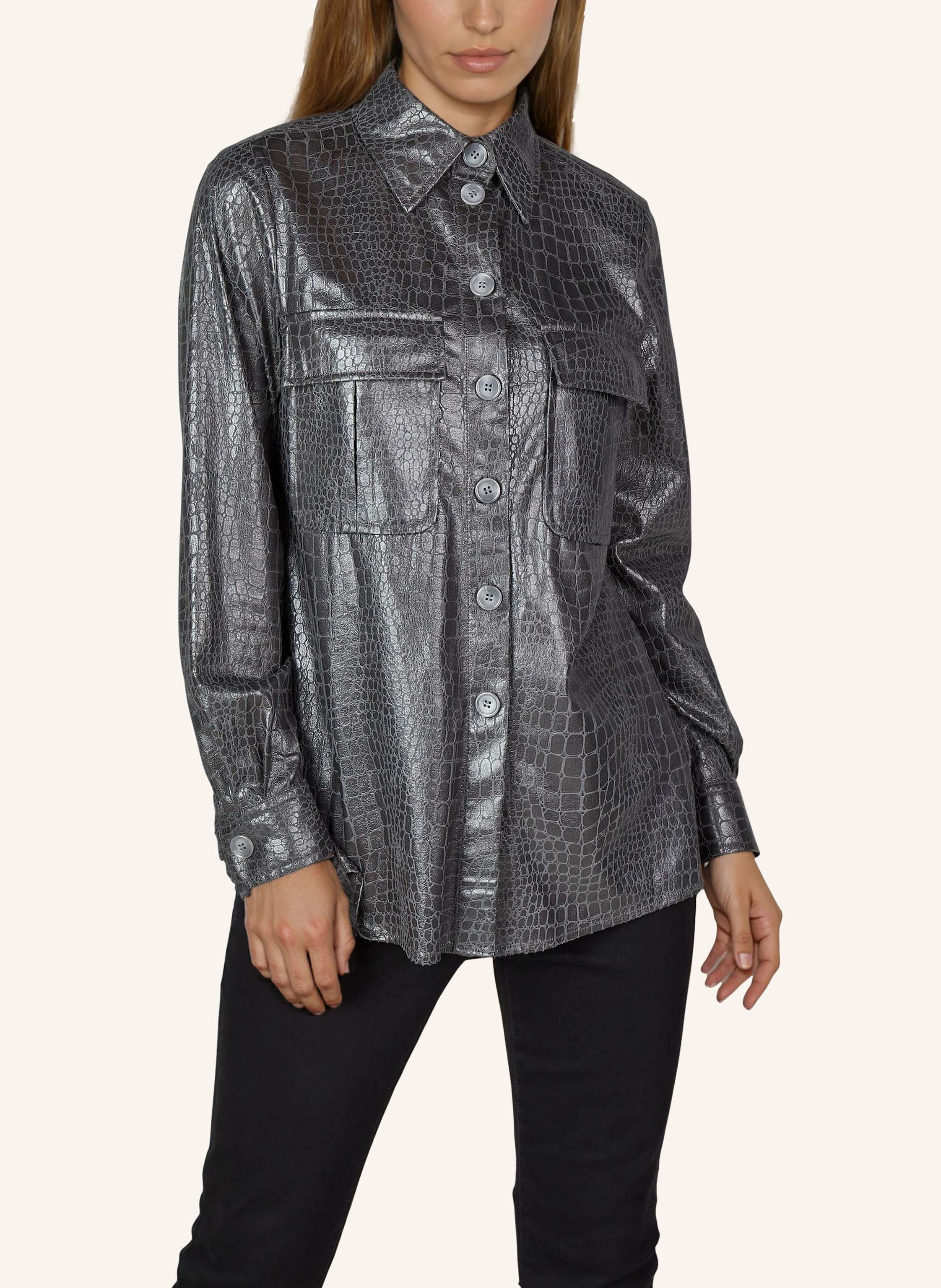 Thumbnail - Marc Aurel Überhemd grau