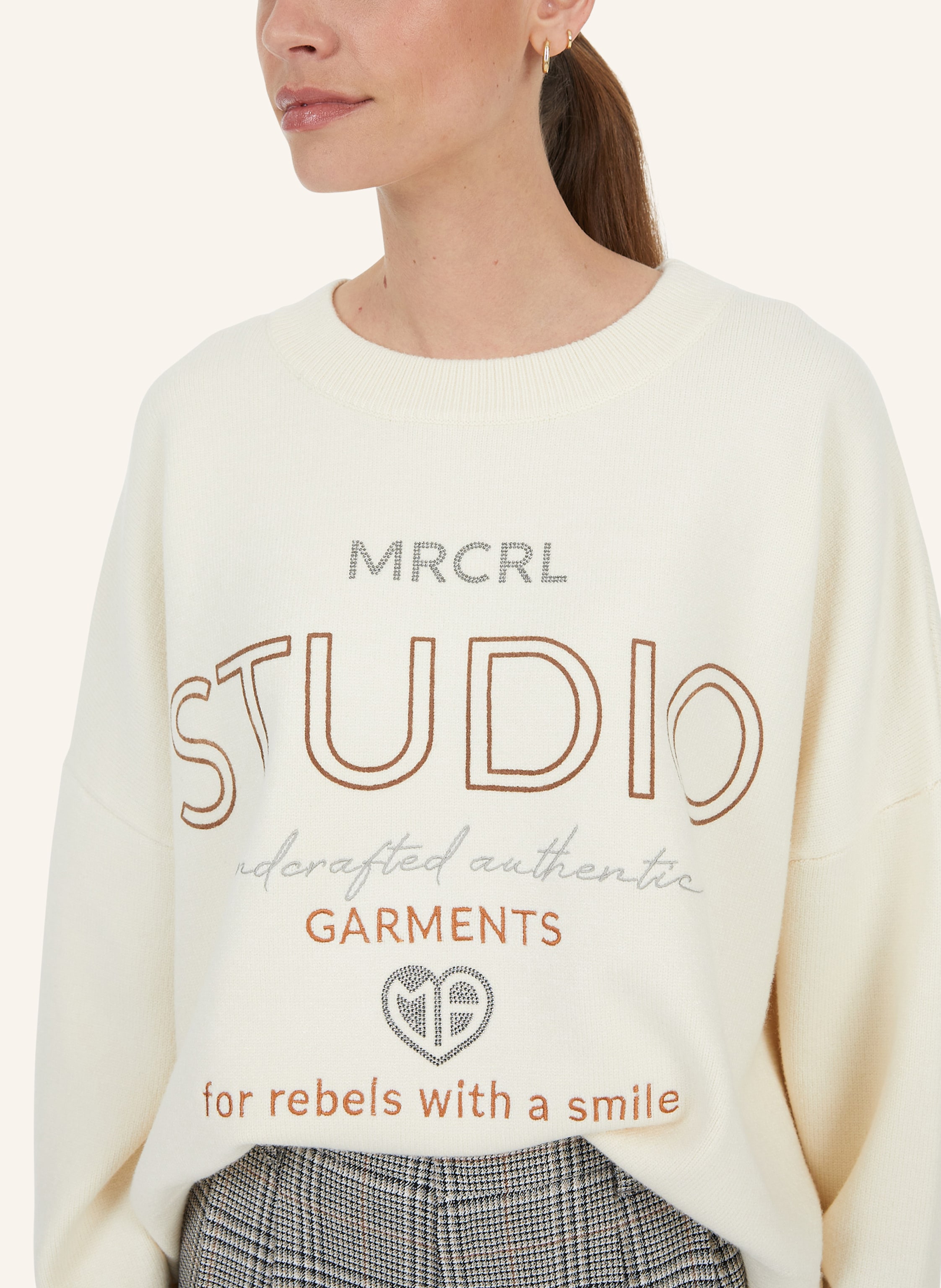 Thumbnail - Marc Aurel Pullover beige