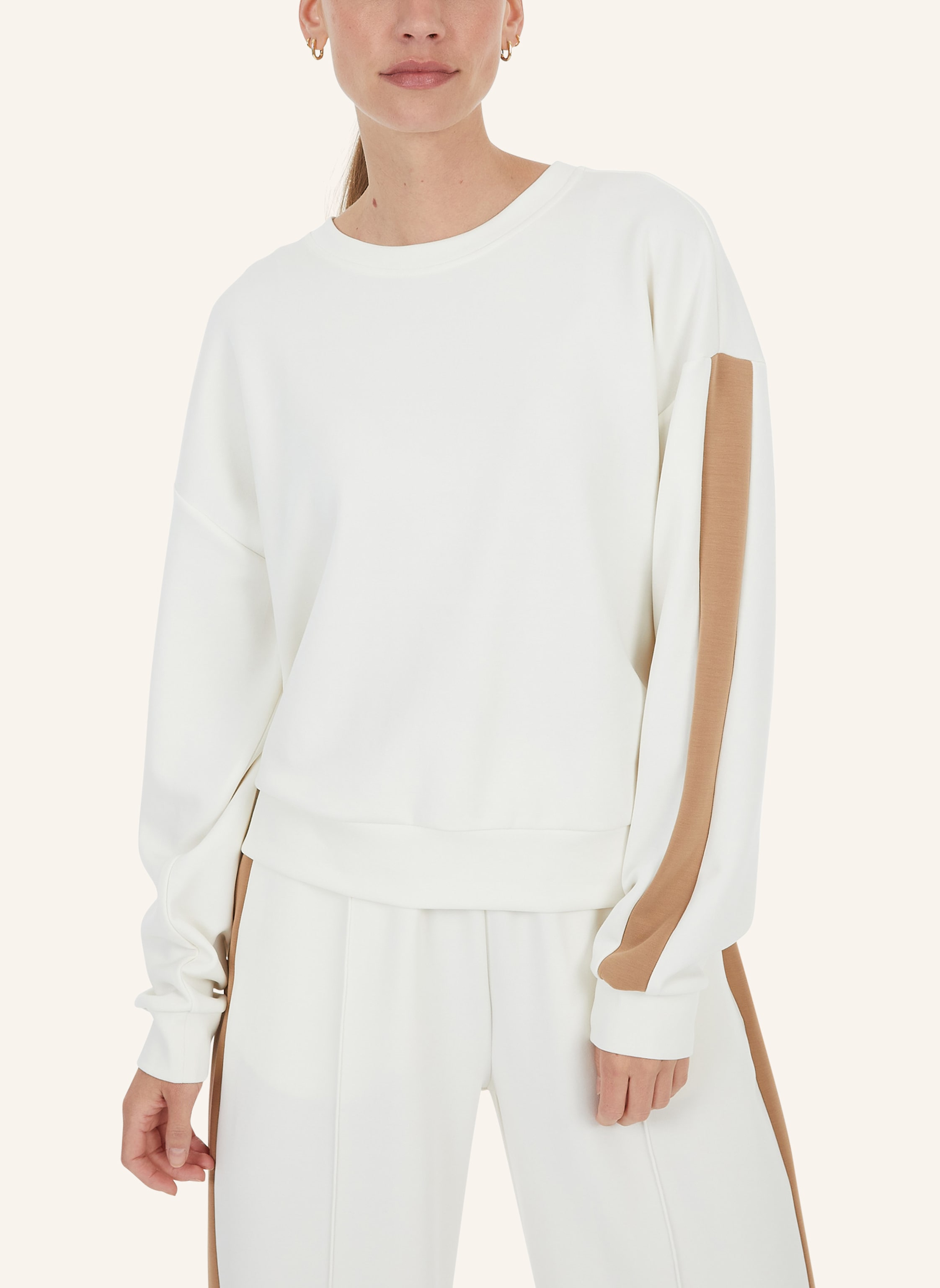 Thumbnail - Marc Aurel Sweatshirt beige