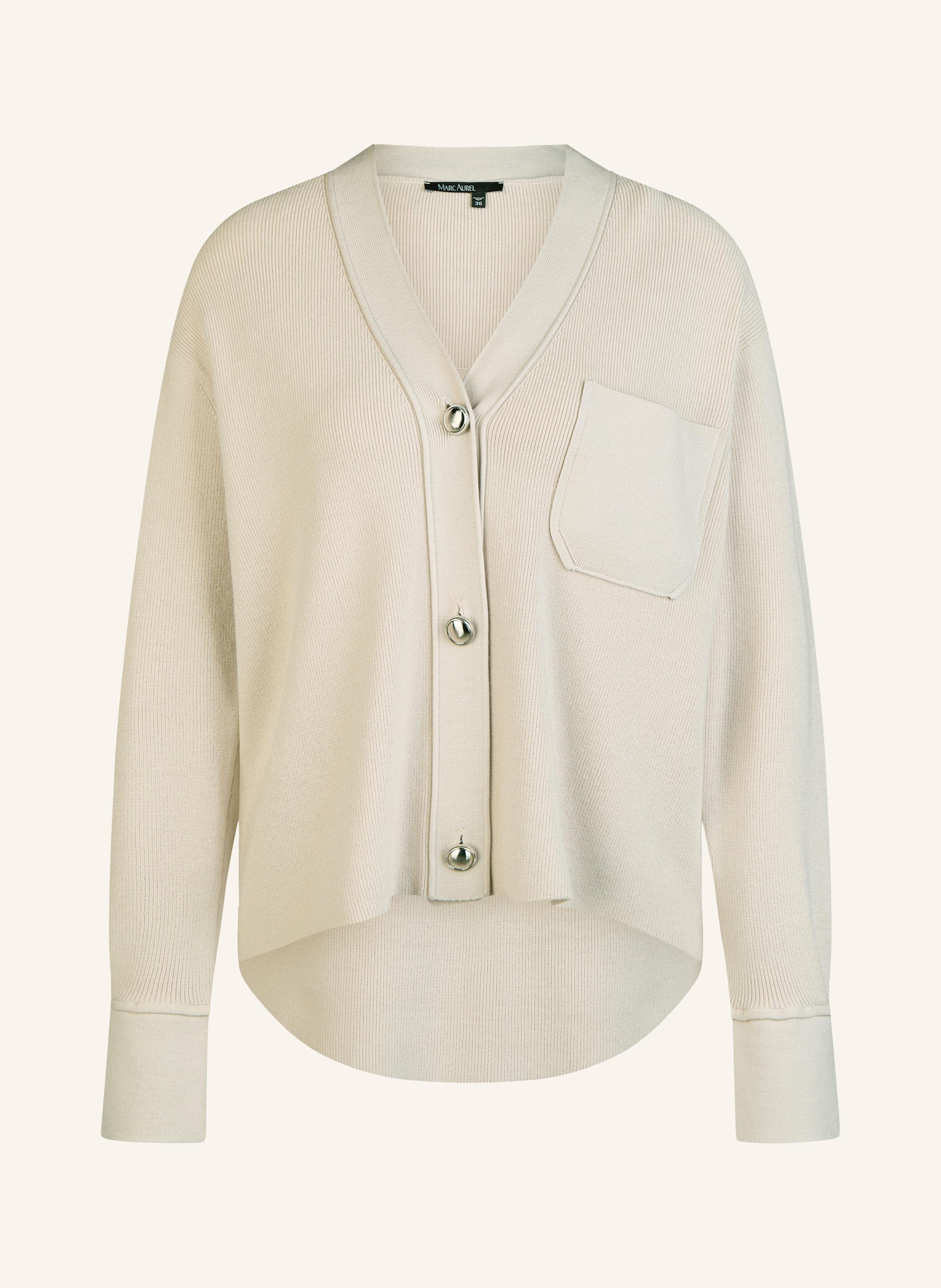 Marc Aurel Strickjacke grau