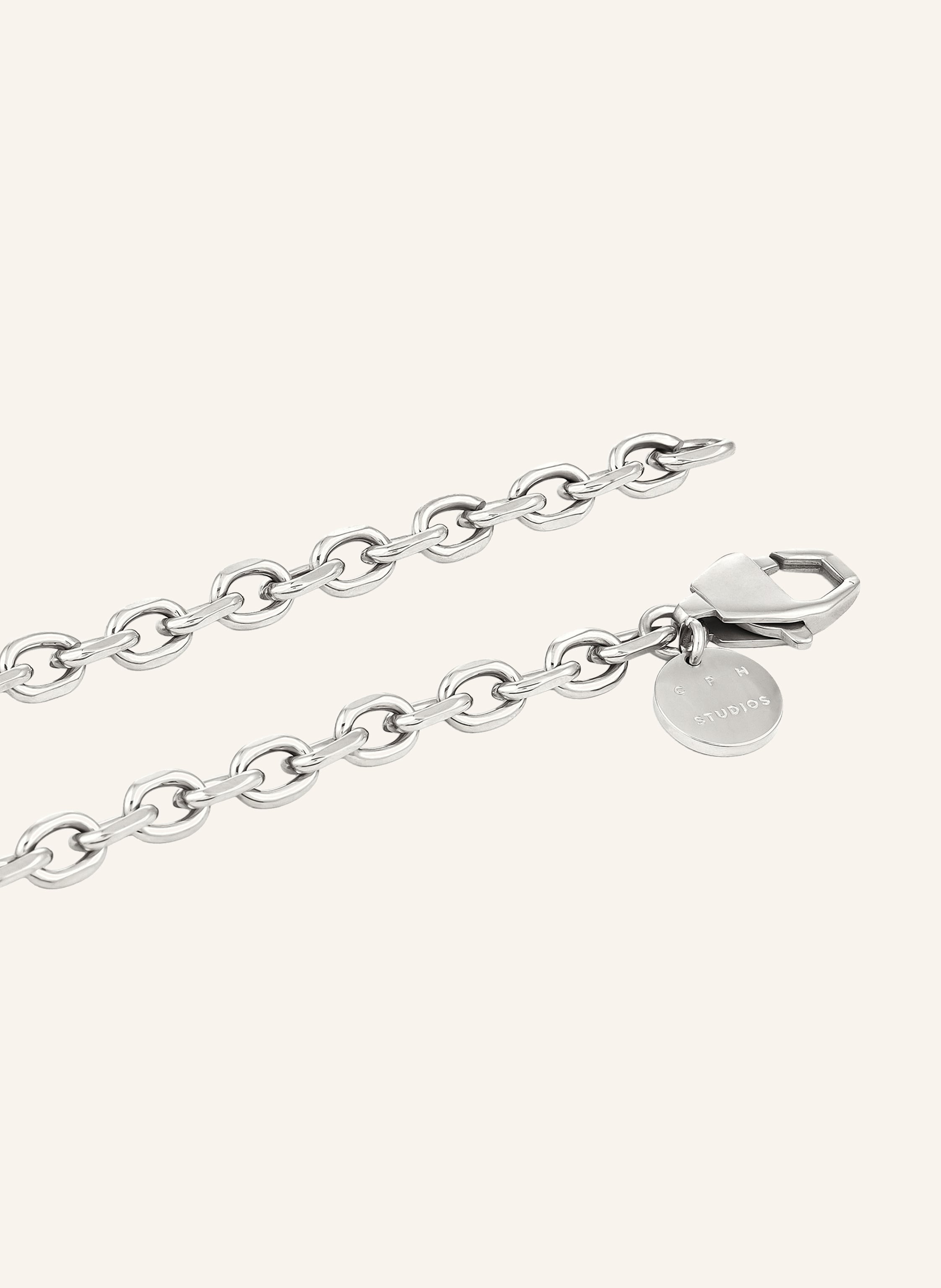 Thumbnail - Copenhagen Studios Armband  Aus  Edelstahl silber