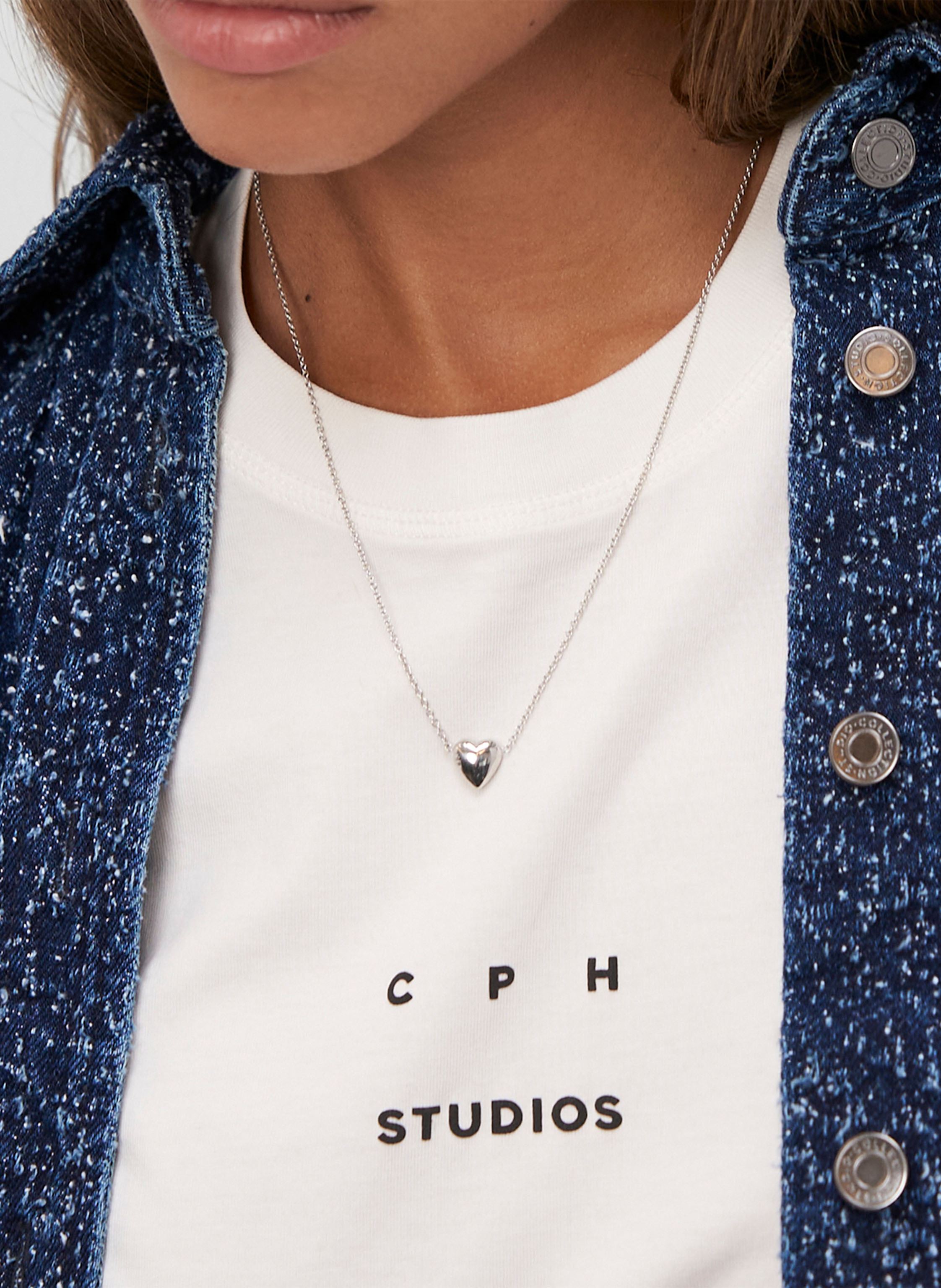 Thumbnail - Copenhagen Studios Halskette  Aus  Edelstahl silber