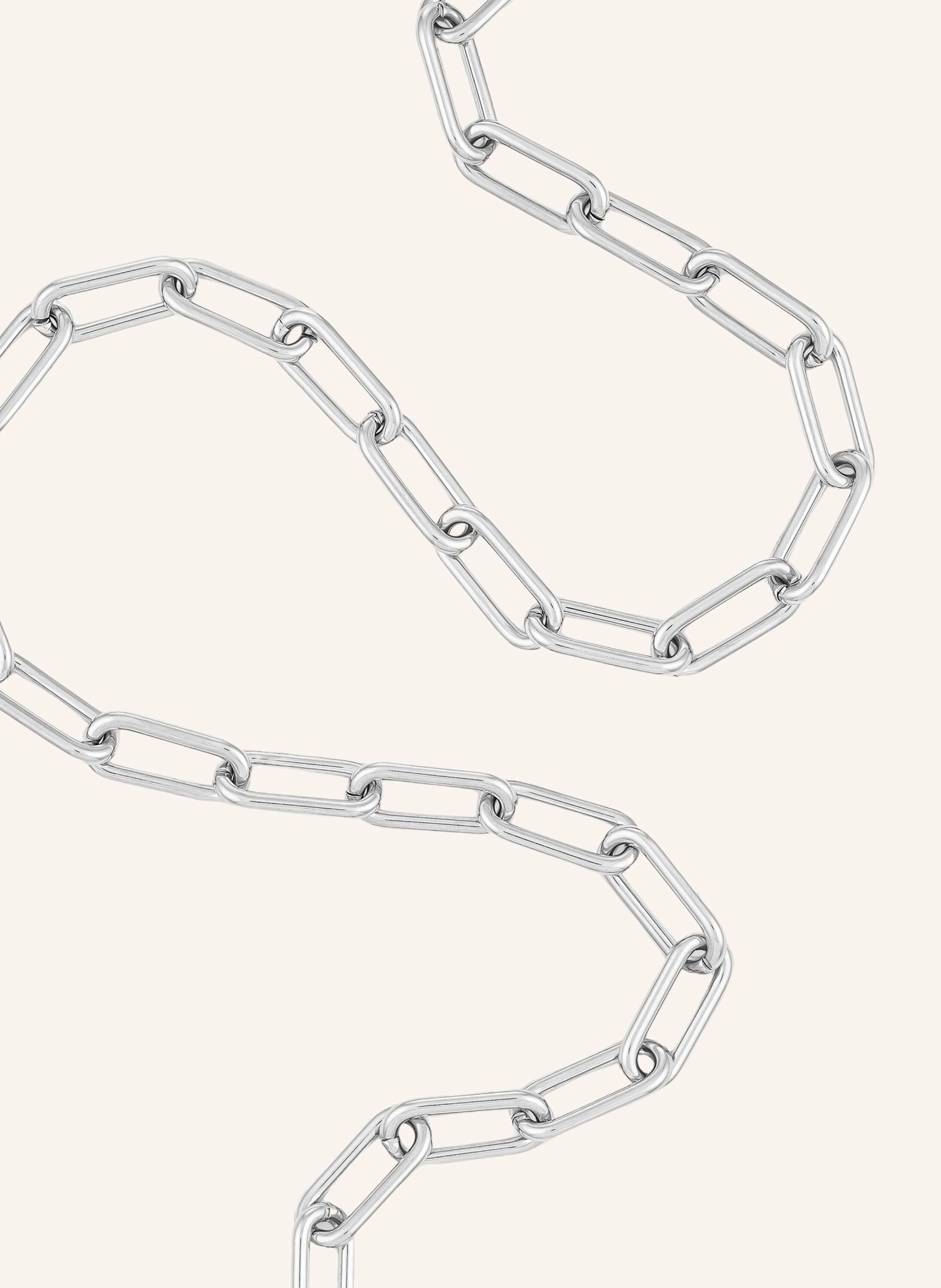 Thumbnail - Copenhagen Studios Halskette Aus Edelstahl silber