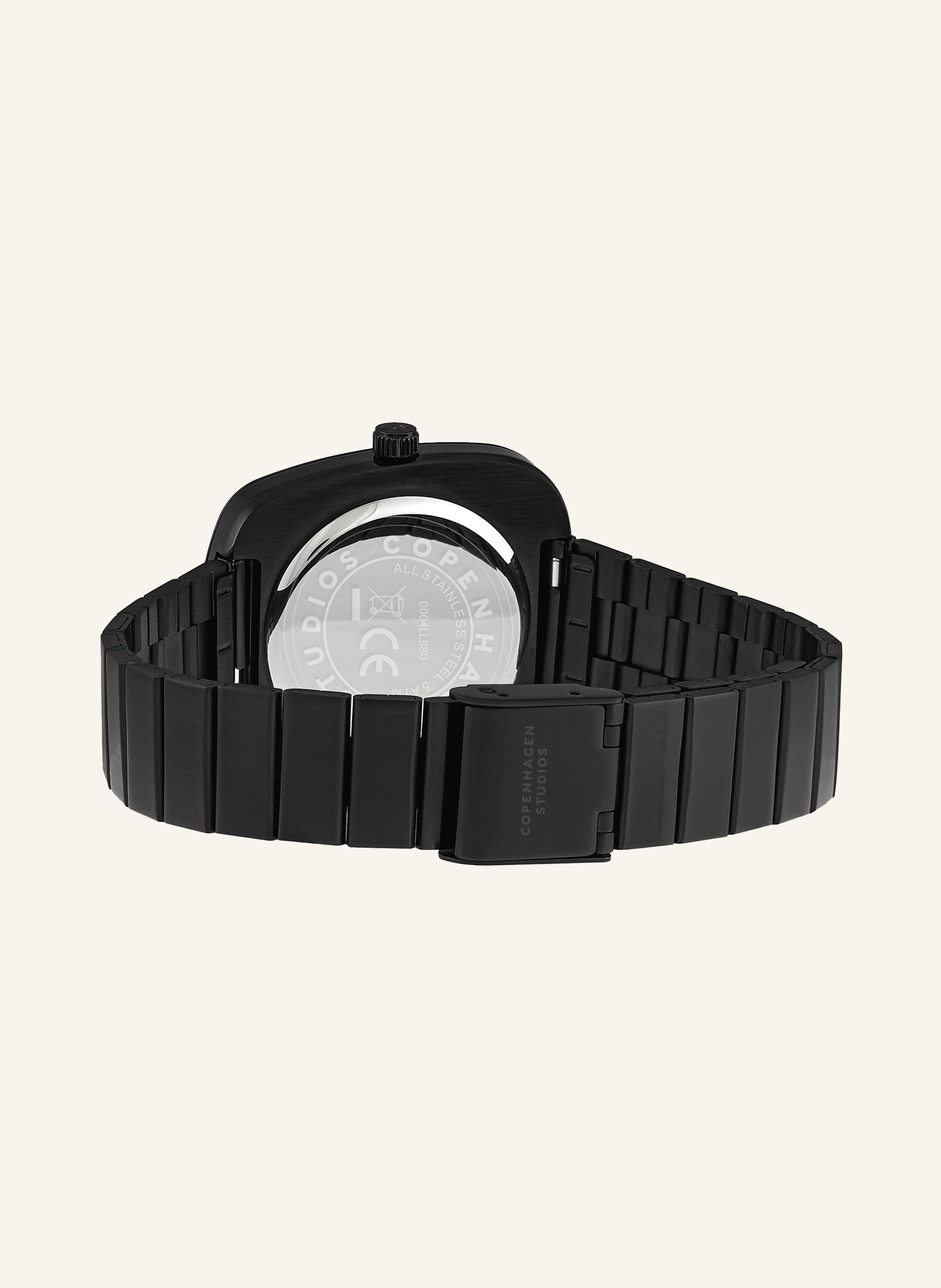 Thumbnail - Copenhagen Studios Armbanduhr  Aus  Edelstahl schwarz