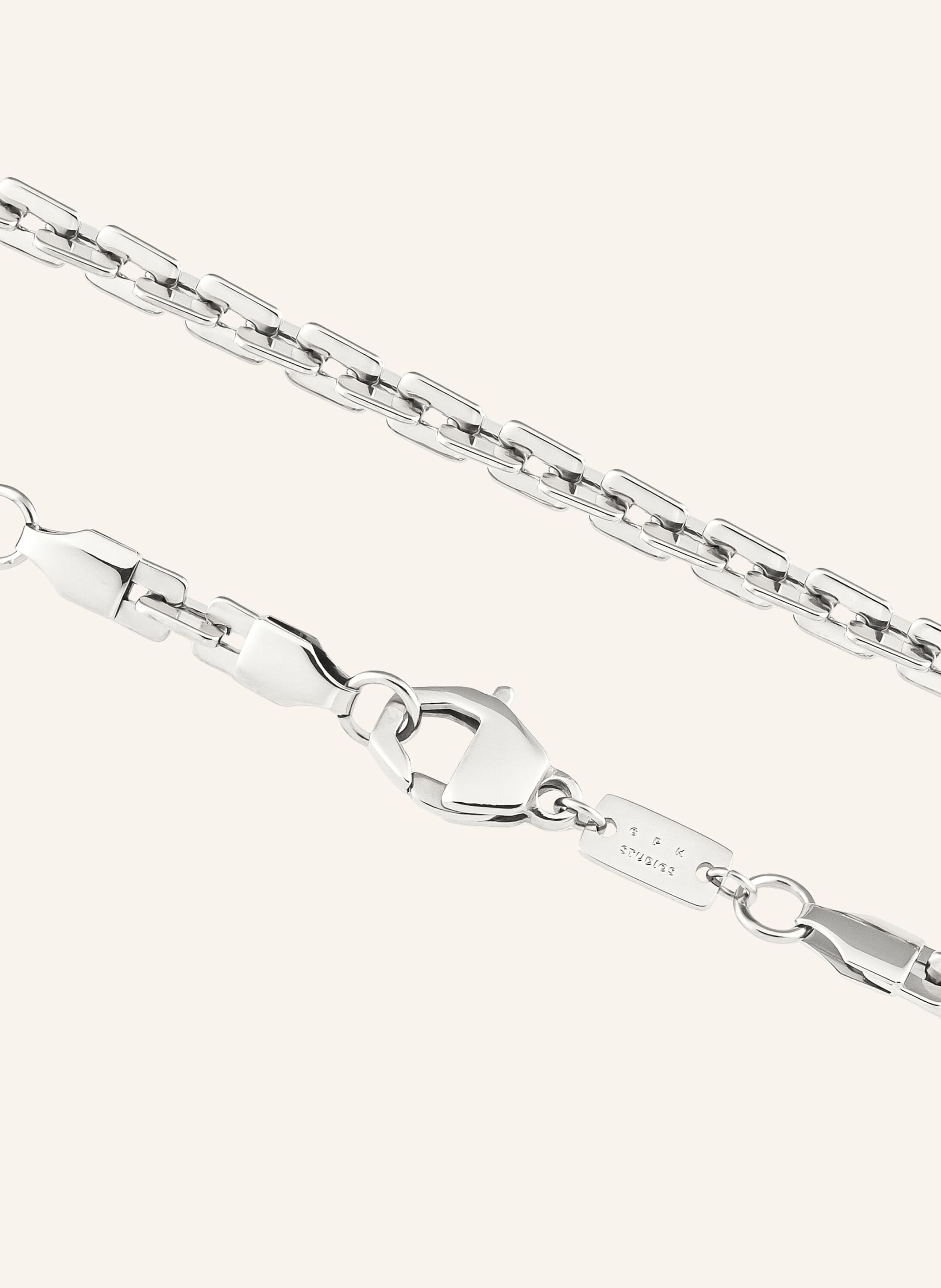 Thumbnail - Copenhagen Studios Halskette  Aus  Edelstahl silber