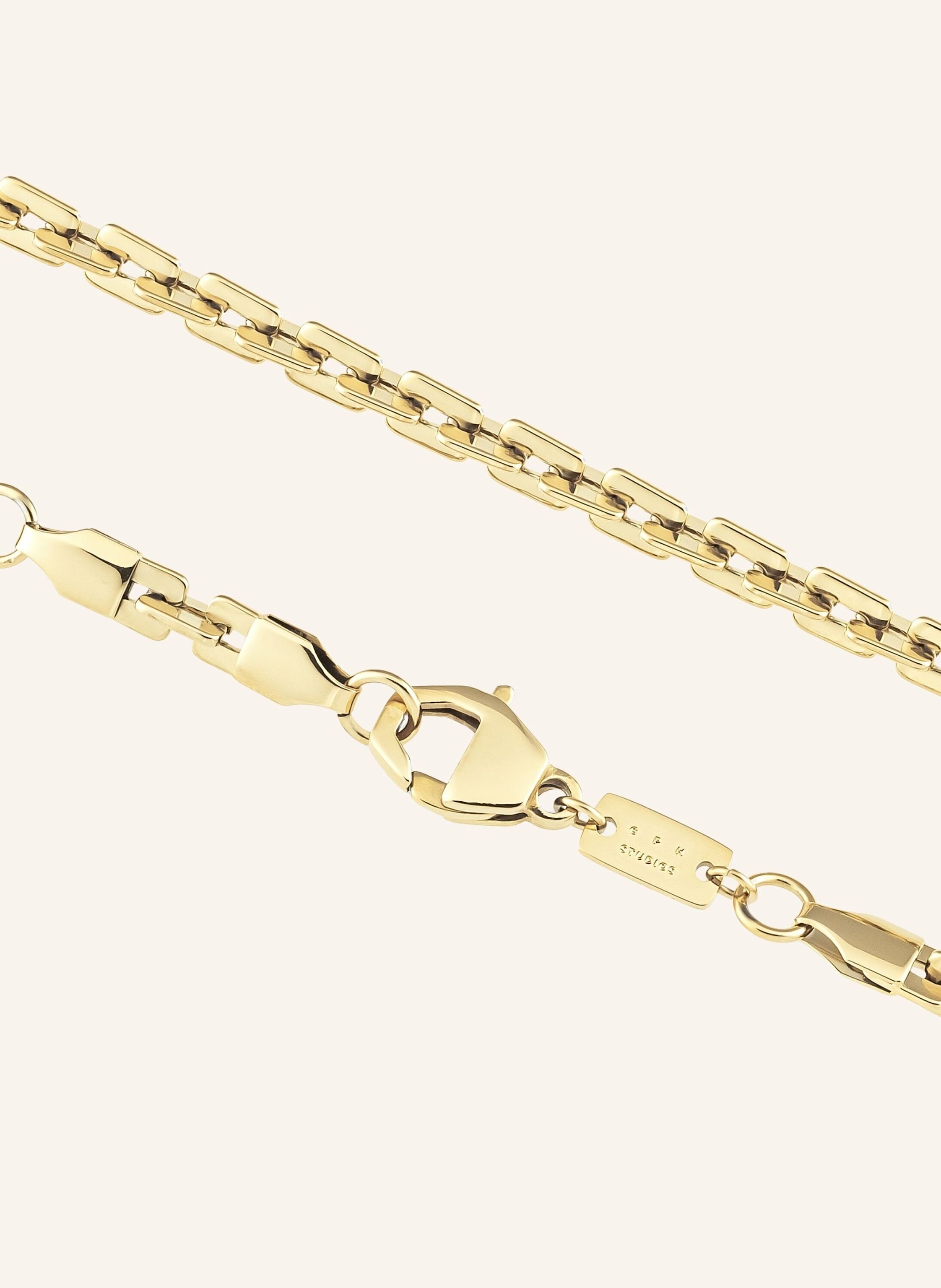 Thumbnail - Copenhagen Studios Armband  Aus  Edelstahl gold