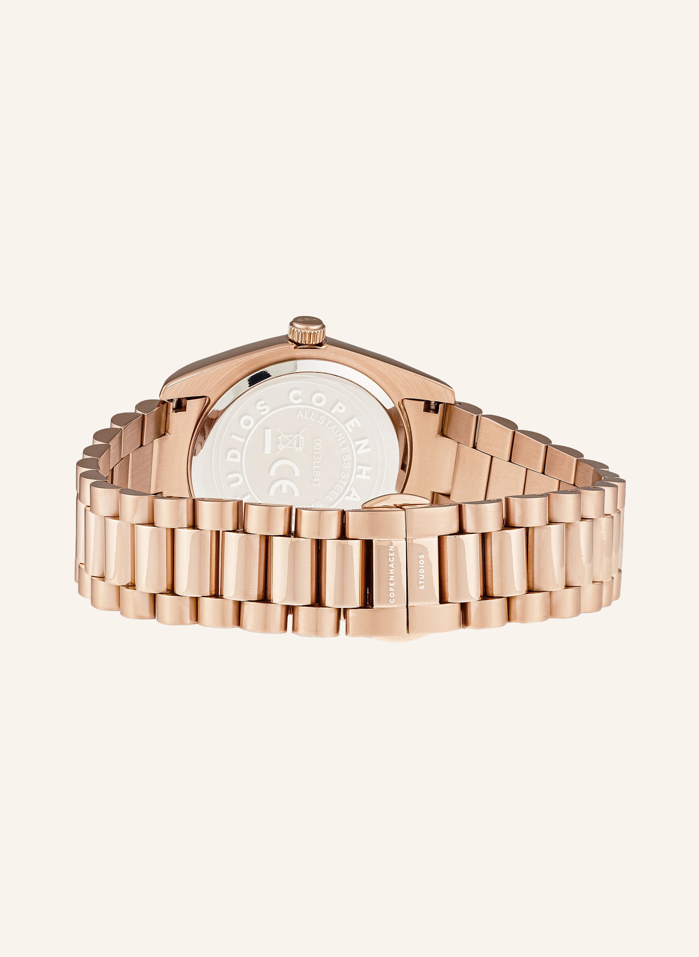 Thumbnail - Copenhagen Studios Armbanduhr  Aus  Edelstahl rosegold