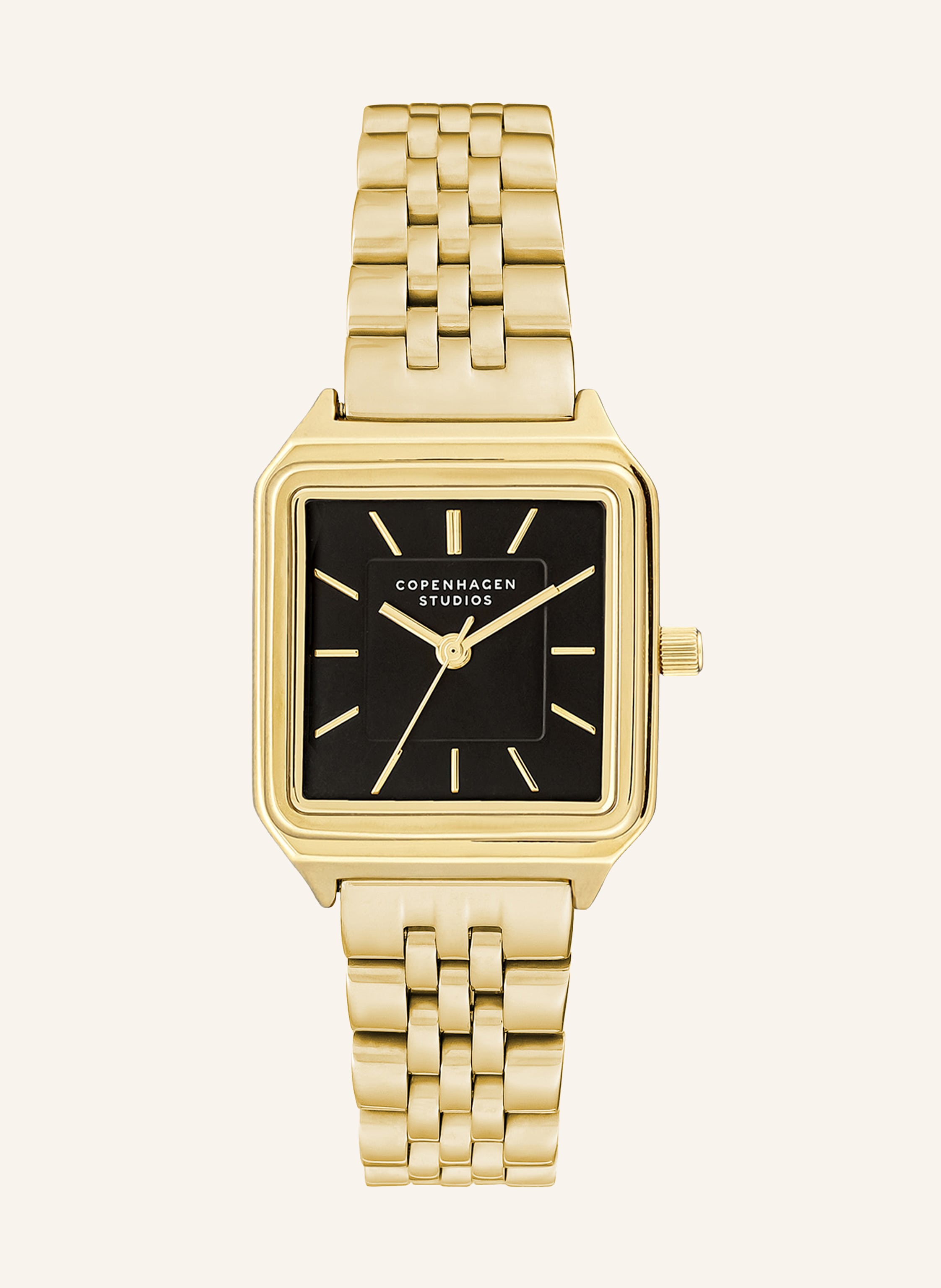 Copenhagen Studios Armbanduhr  Aus  Edelstahl gold