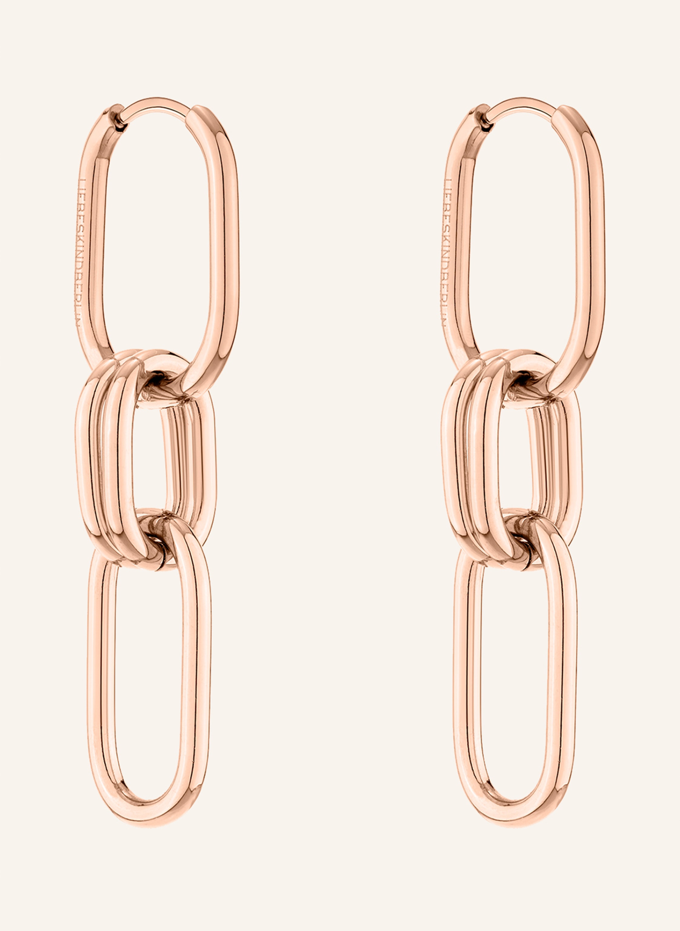 Thumbnail - Liebeskind Ohrhänger  Aus  Edelstahl rosegold
