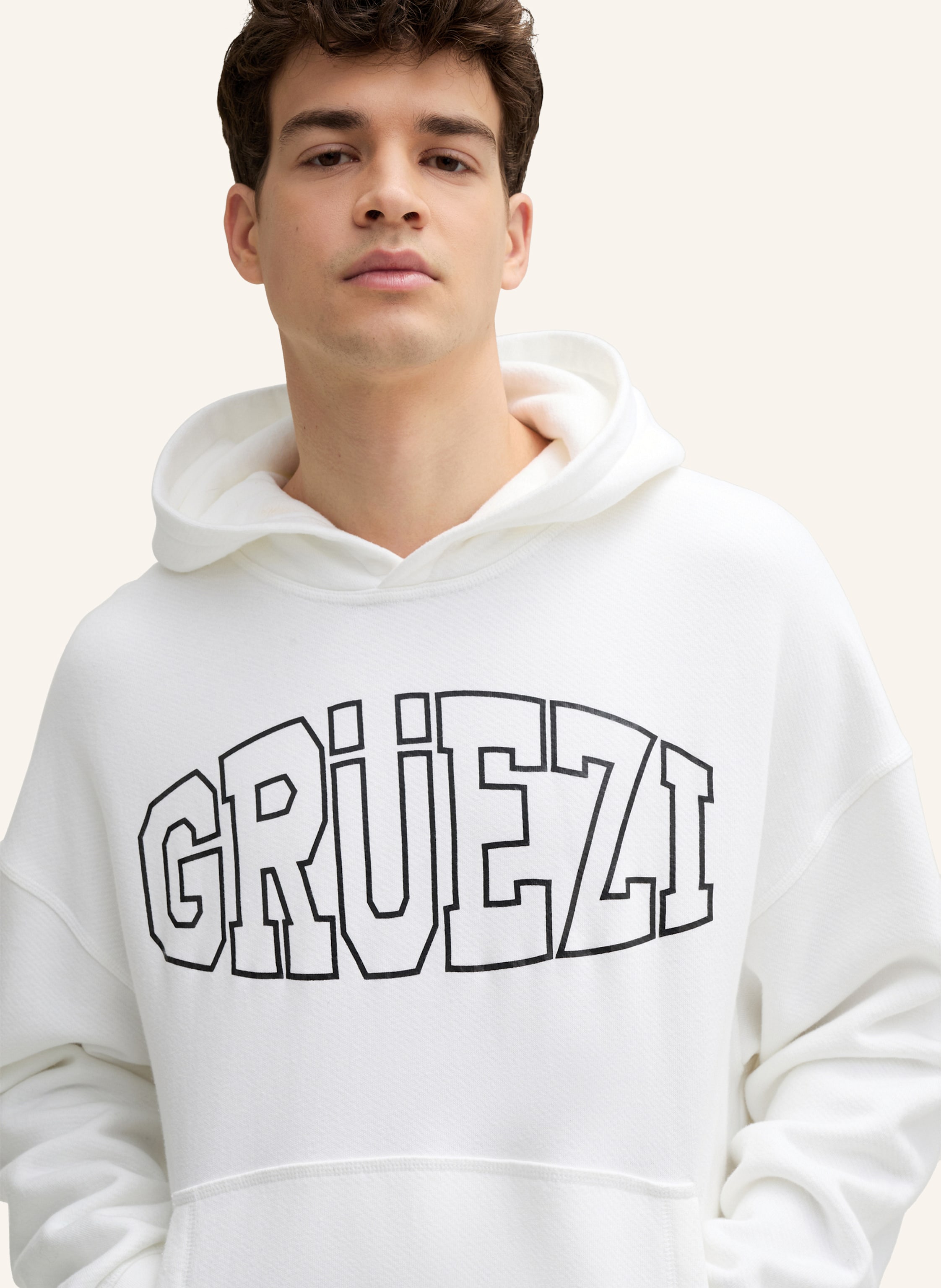 Thumbnail - Strellson Hoodie Tore weiss