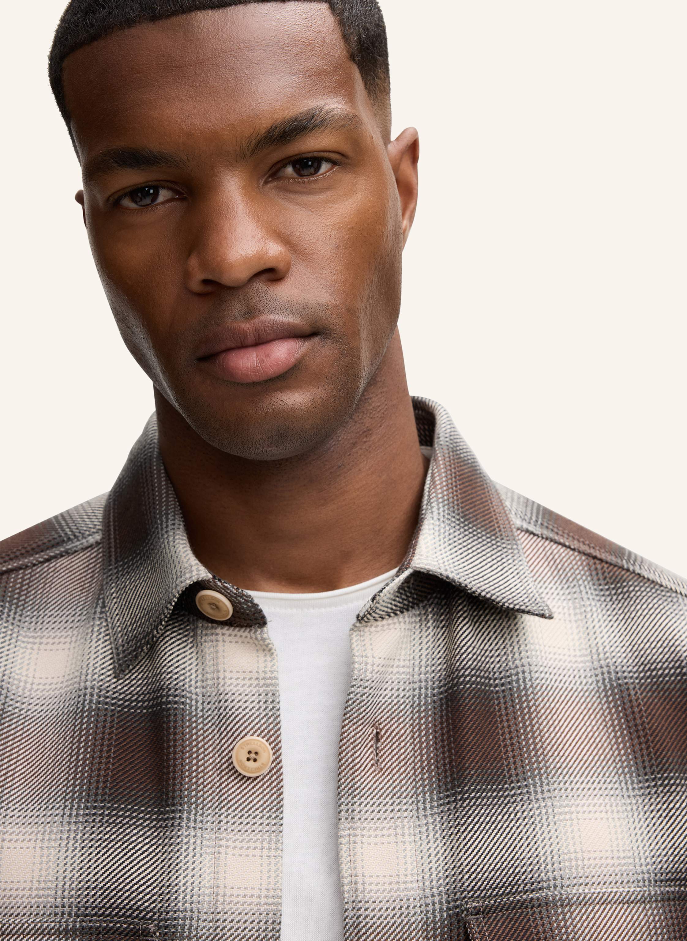 Thumbnail - Strellson Overshirt Neon braun