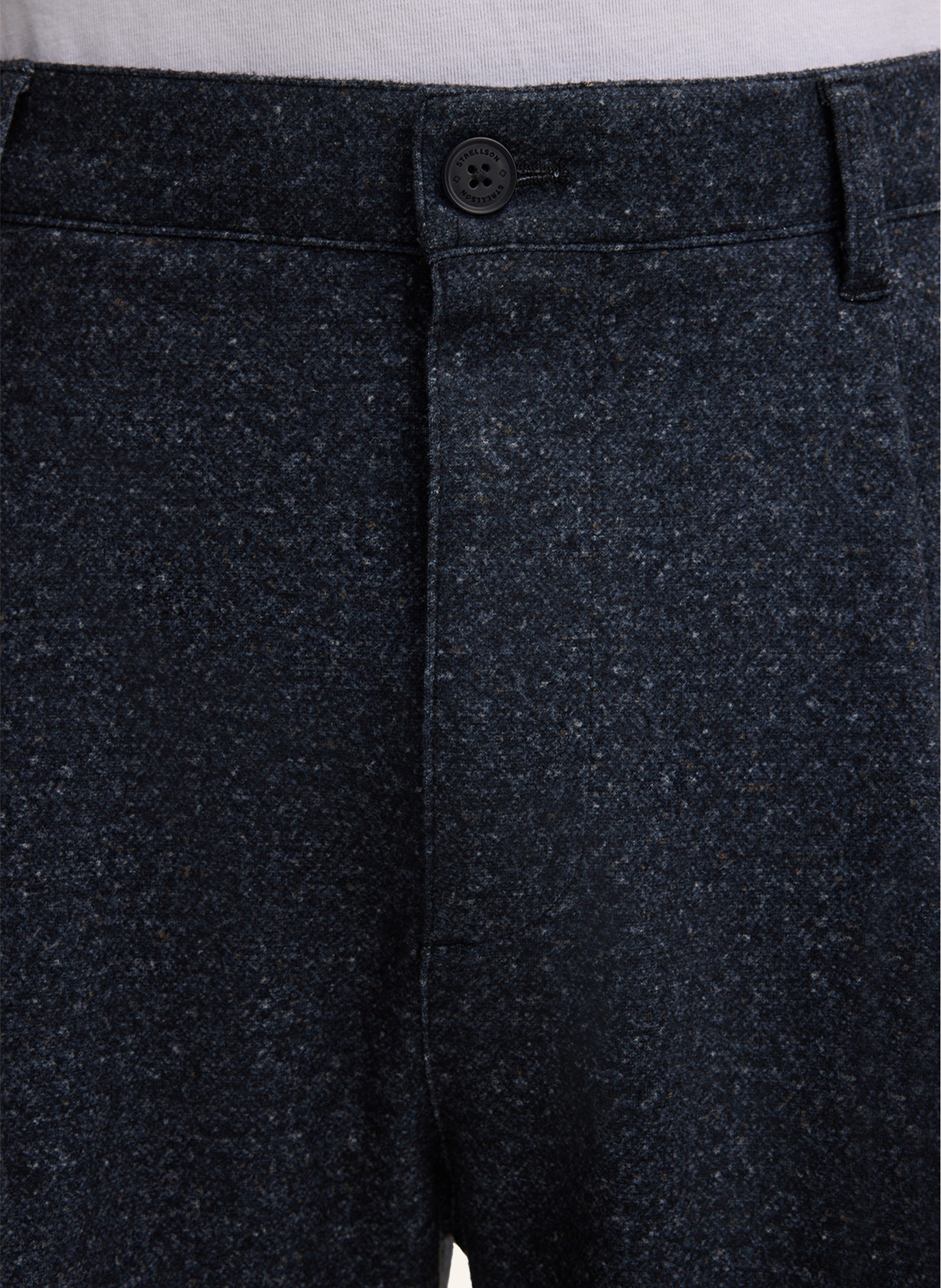 Thumbnail - Strellson Bundfaltenhose Ludo blau