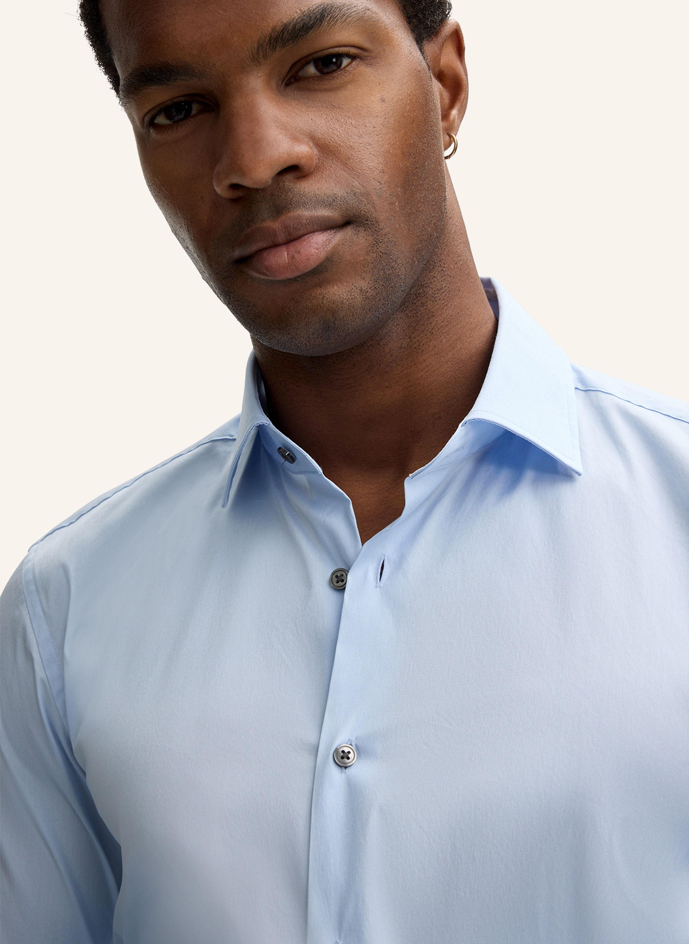 Thumbnail - Strellson Hemd Santos blau