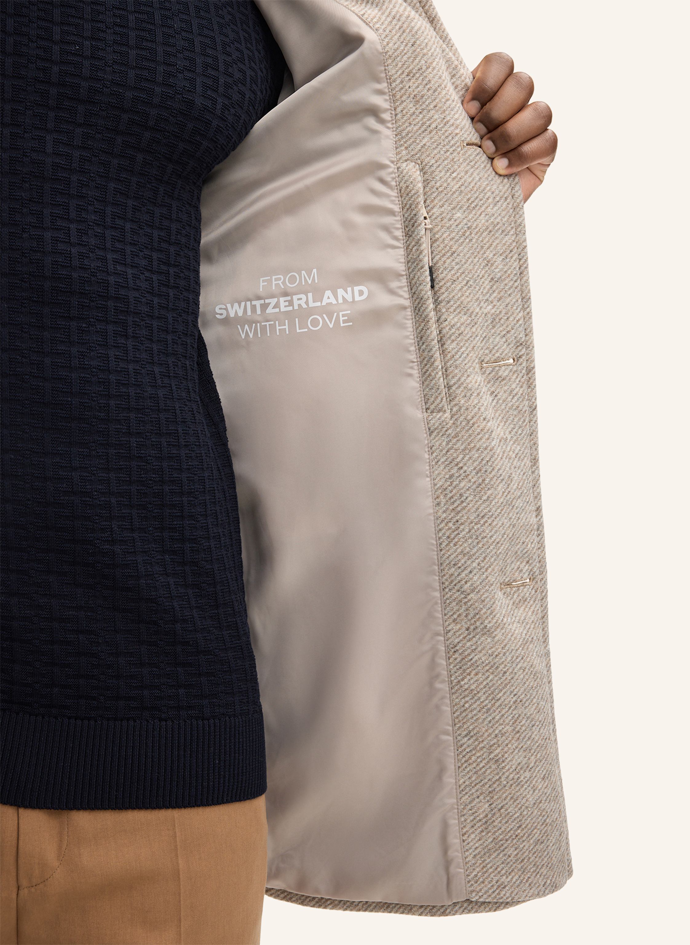 Thumbnail - Strellson Mantel Fynn beige