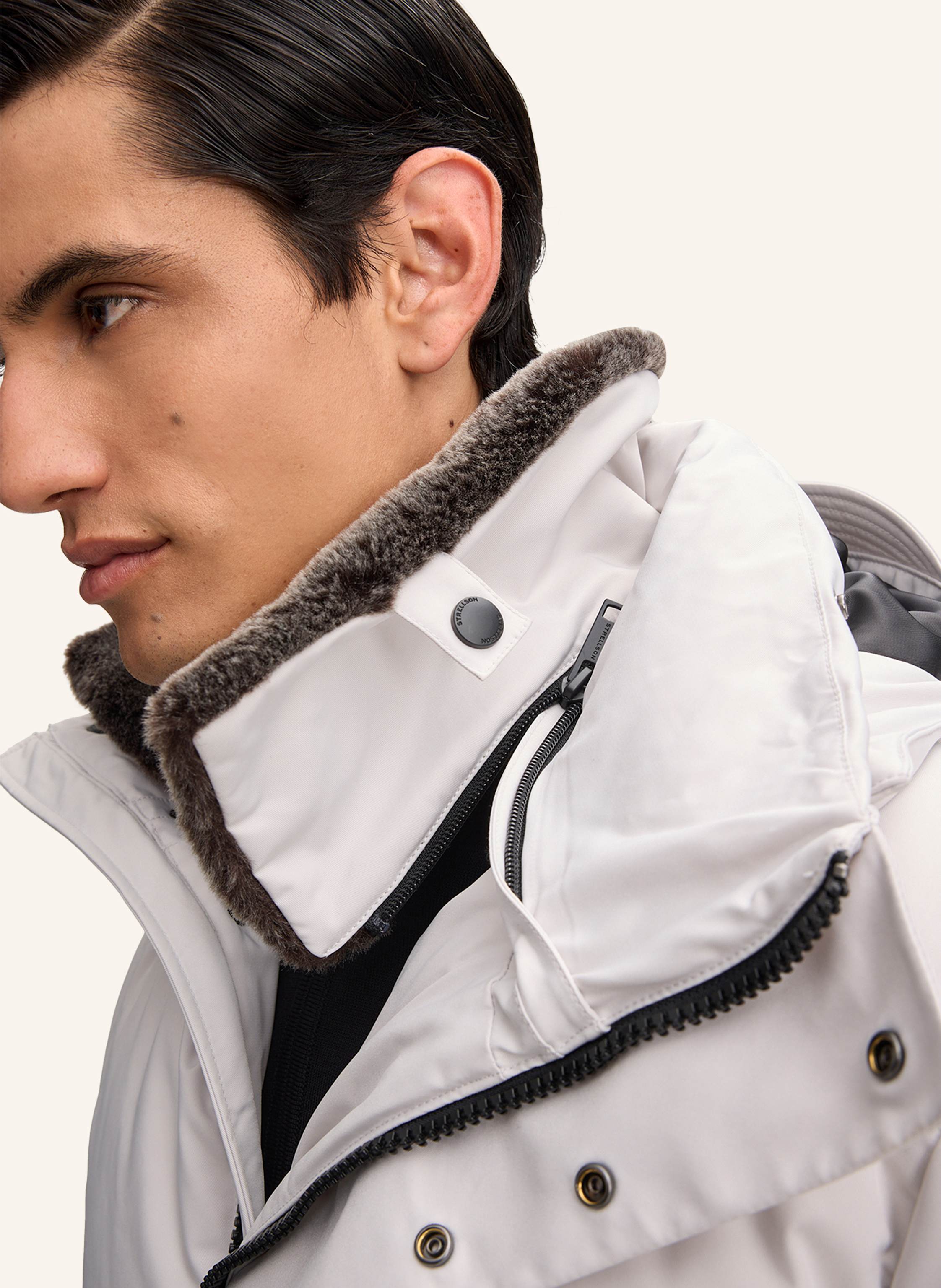 Thumbnail - Strellson Parka Ambience weiss