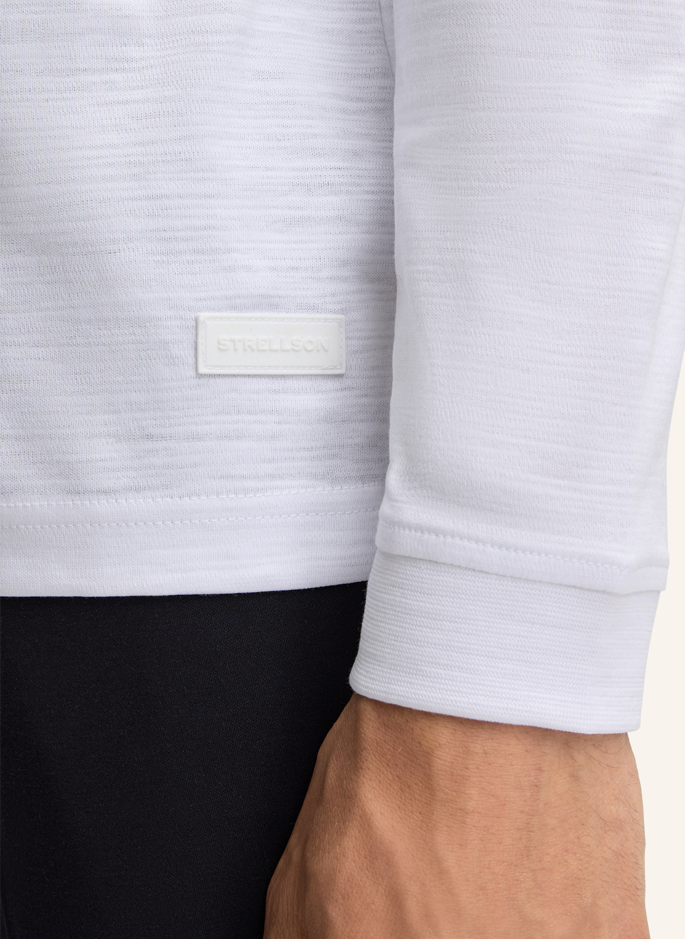 Thumbnail - Strellson Langarmshirt Erik weiss