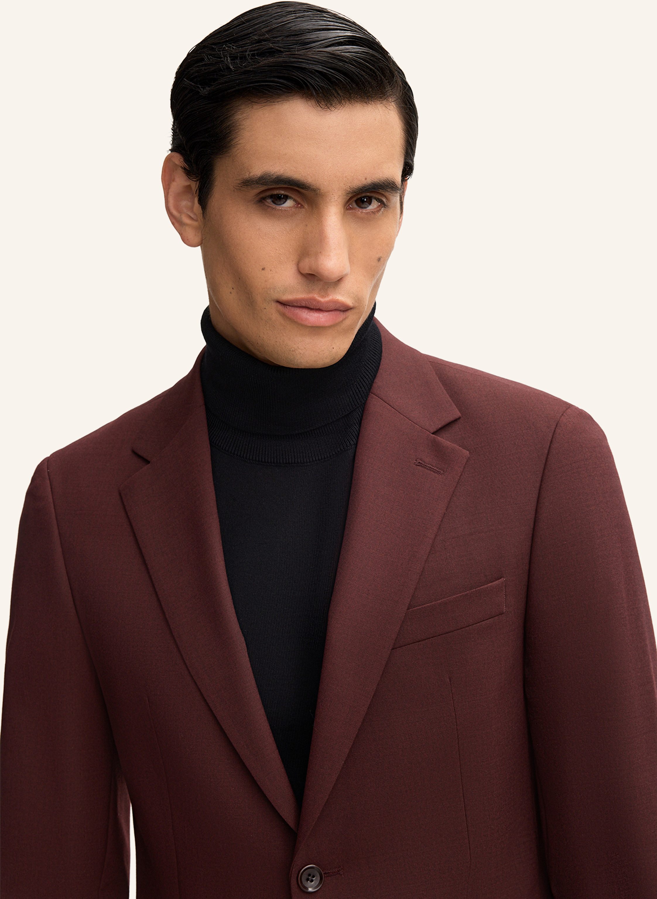 Thumbnail - Strellson Anzugsakko Alzer Slim Fit rot