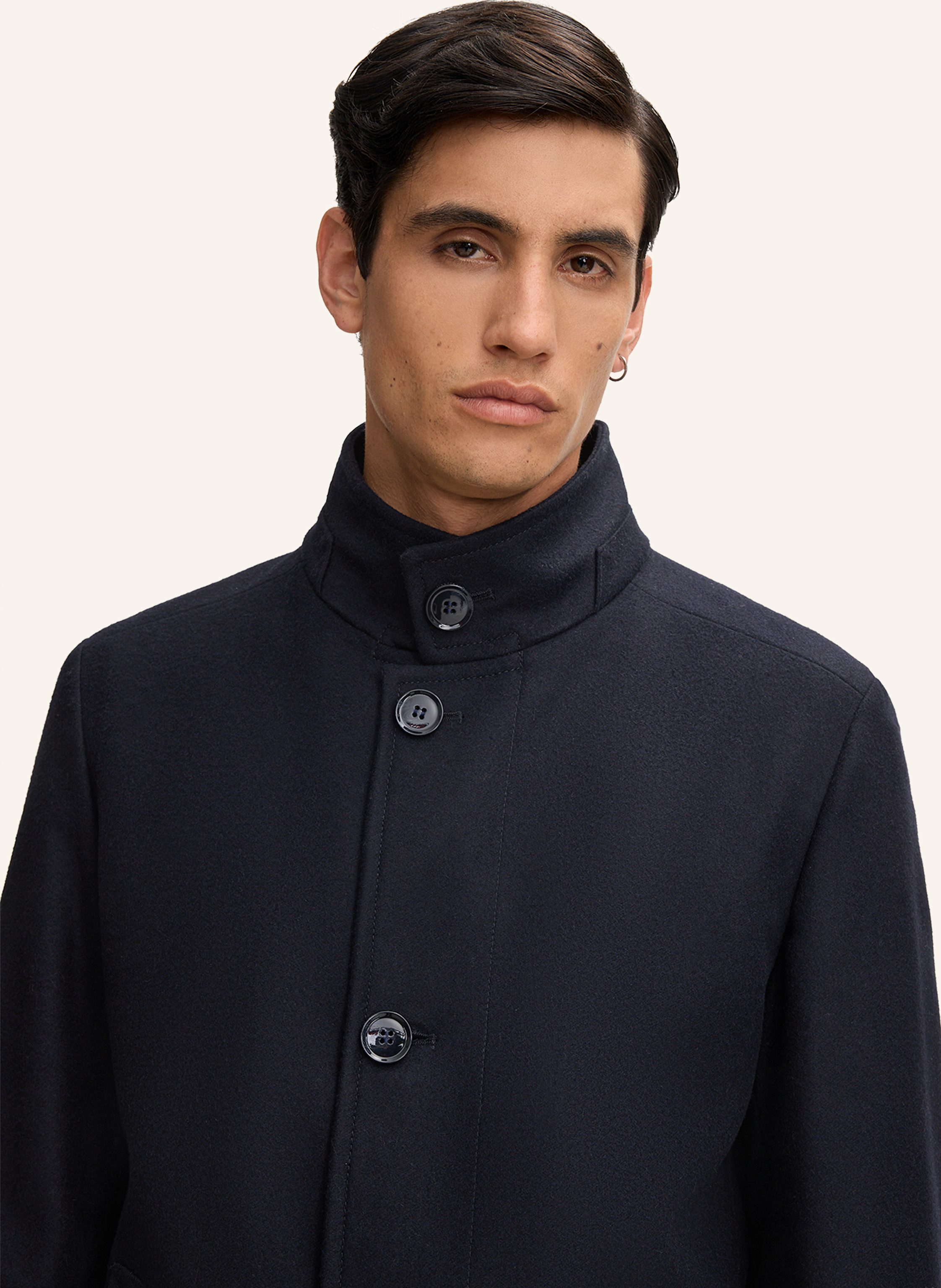 Thumbnail - Strellson Wollmantel Finchley 2.0 blau