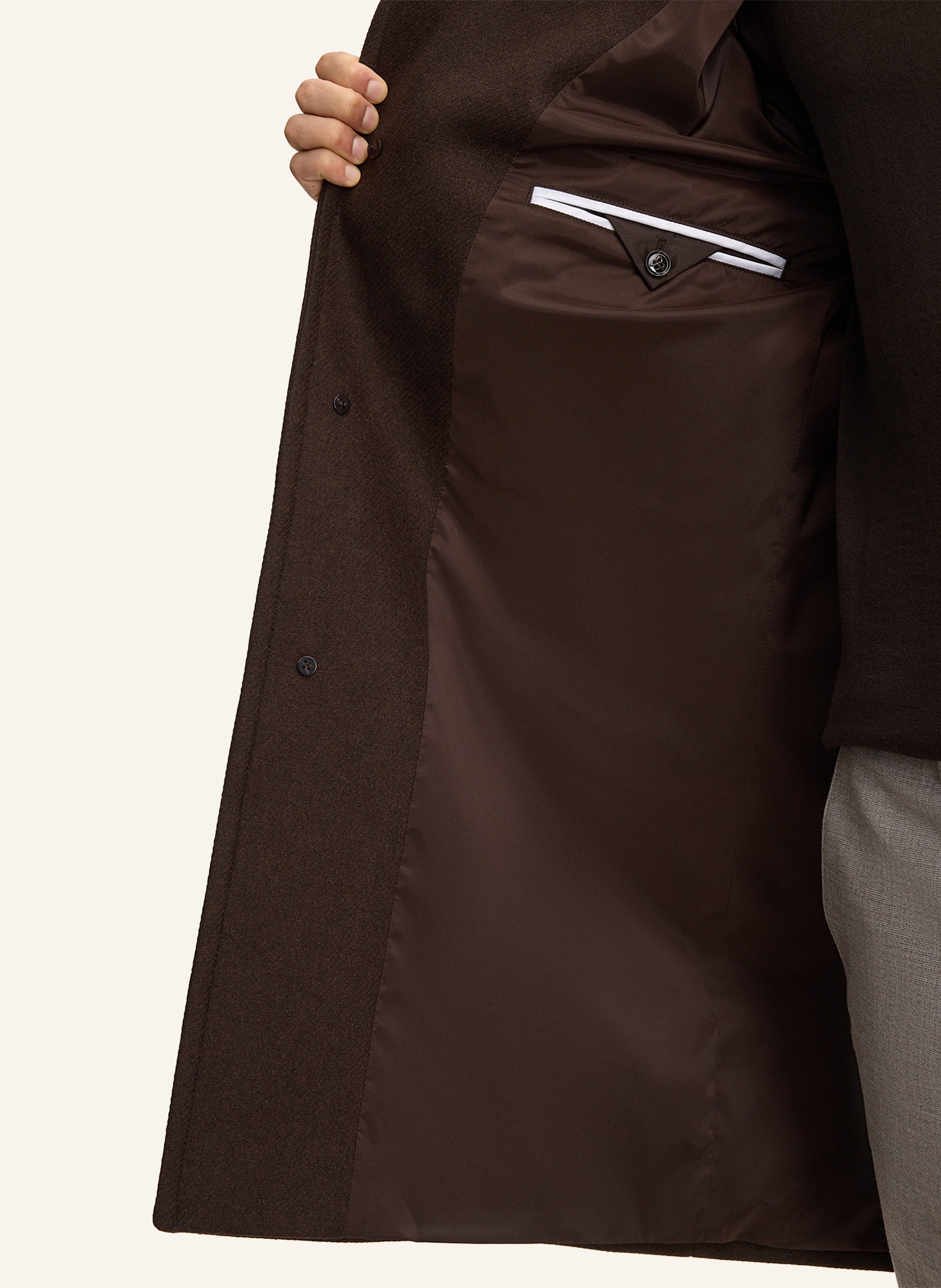 Thumbnail - Strellson Mantel Cabanno braun