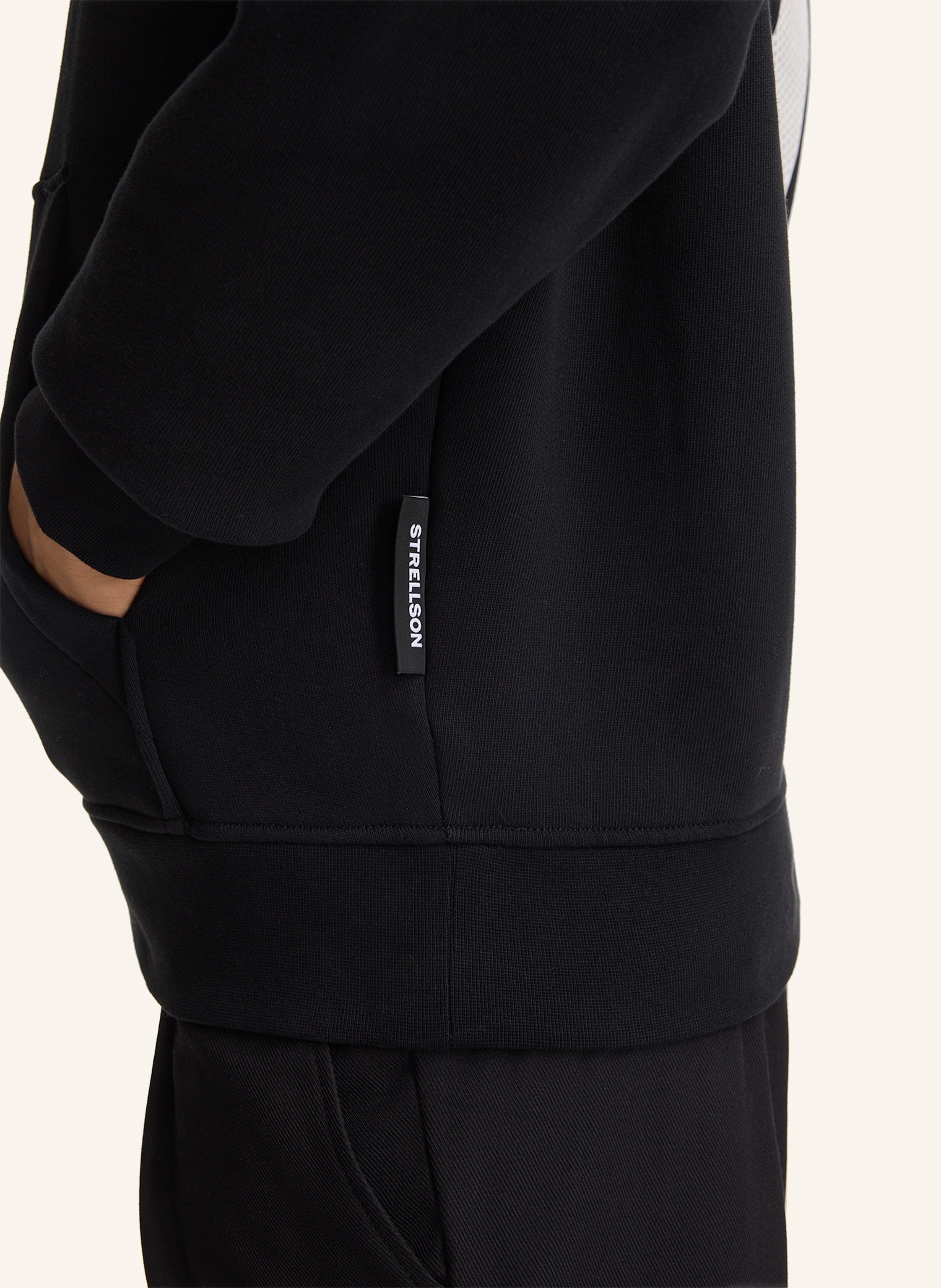 Thumbnail - Strellson Hoodie Hector schwarz