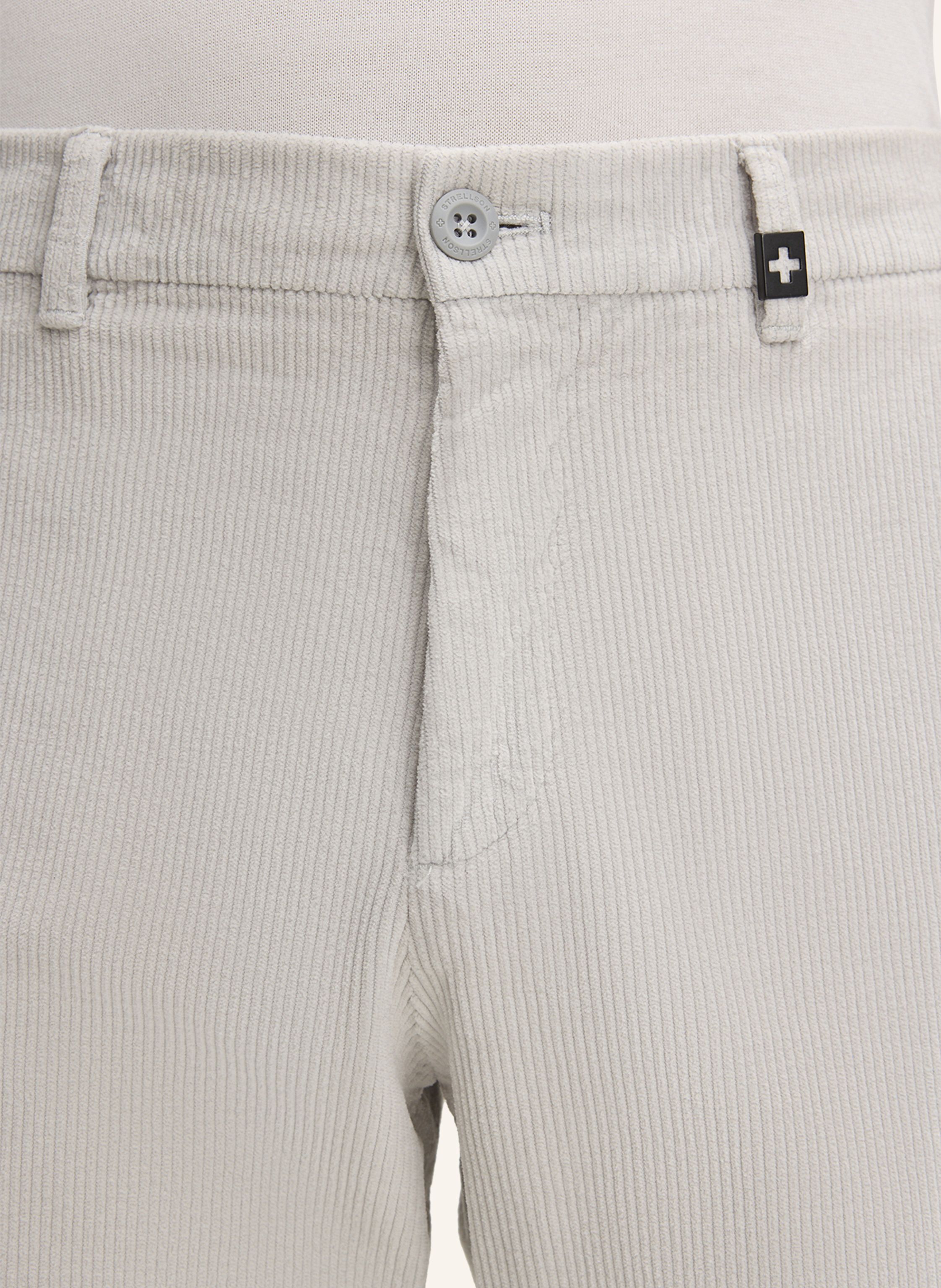 Thumbnail - Strellson Cordhose Rion grau