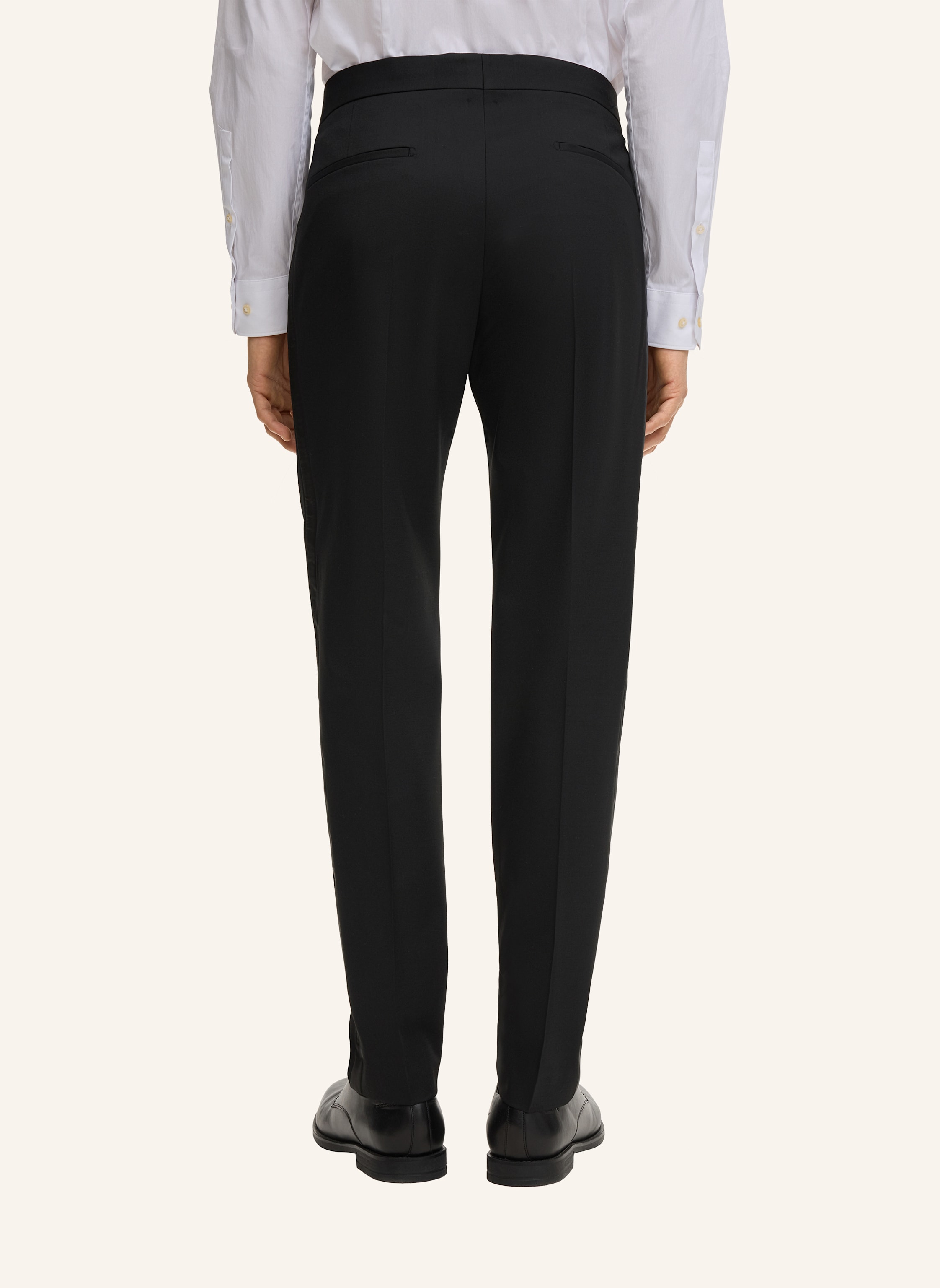 Thumbnail - Strellson Anzughose Matt schwarz