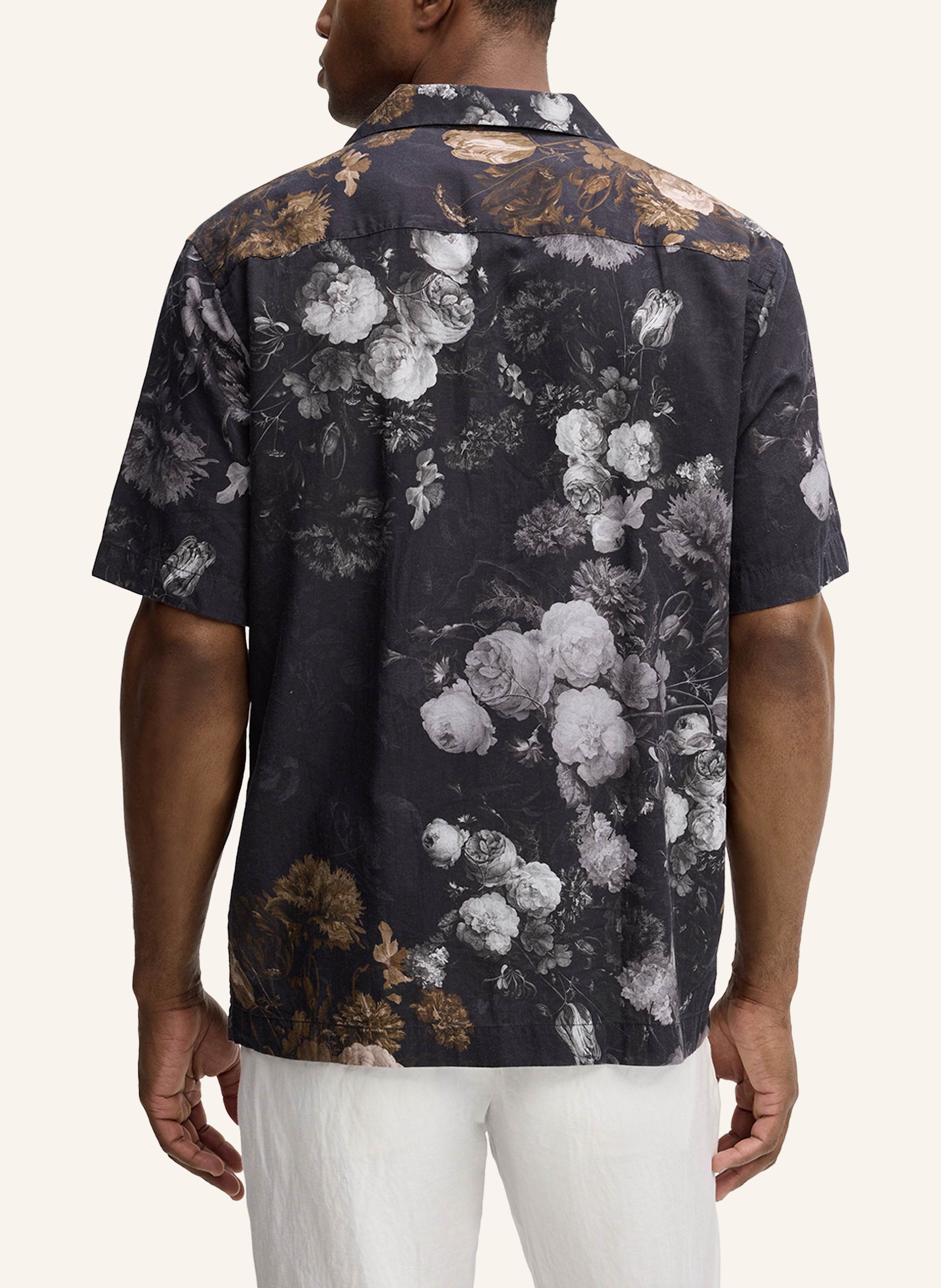 Thumbnail - Strellson Resorthemd Clint Comfort Fit schwarz