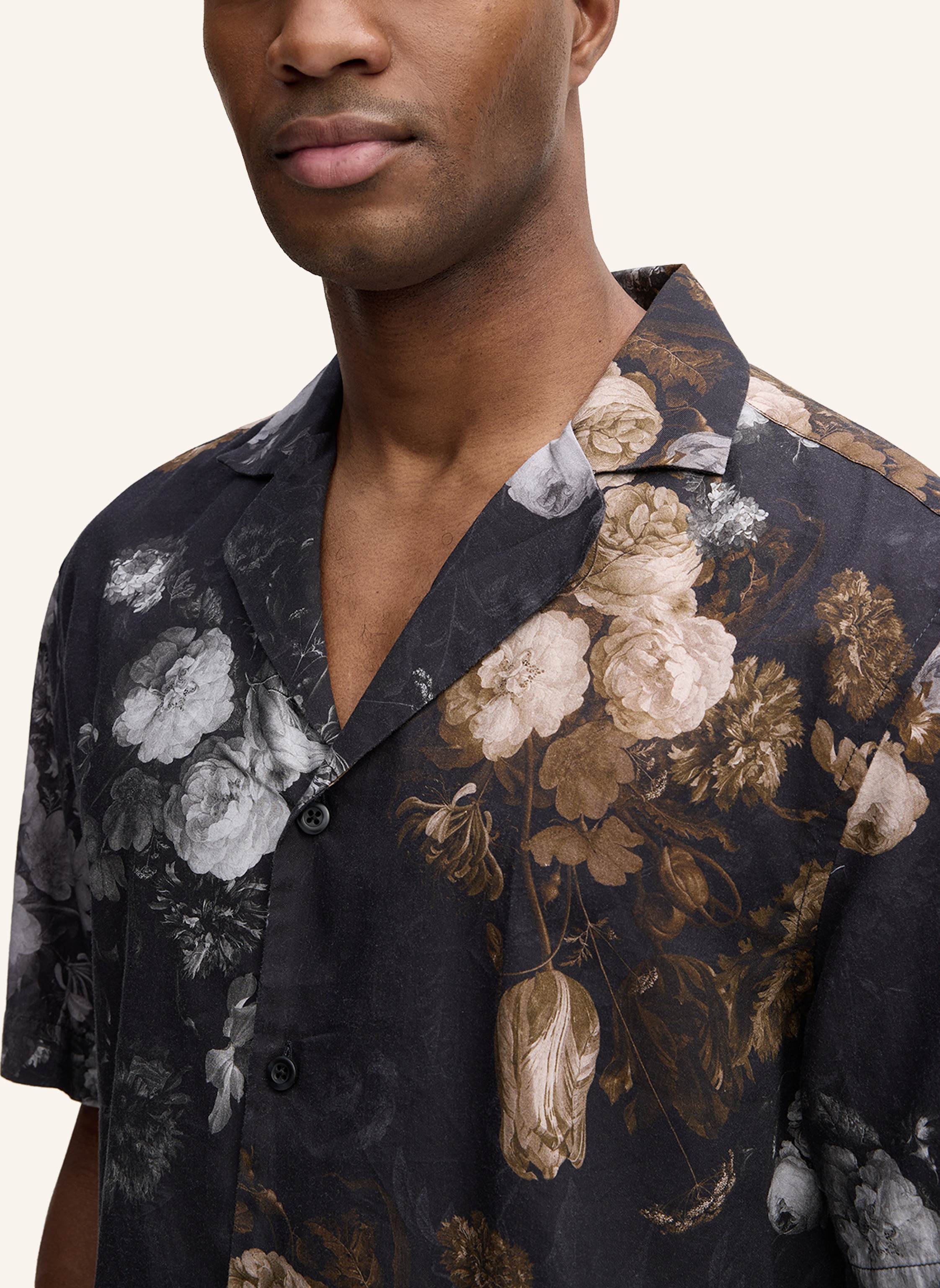 Thumbnail - Strellson Resorthemd Clint Comfort Fit schwarz