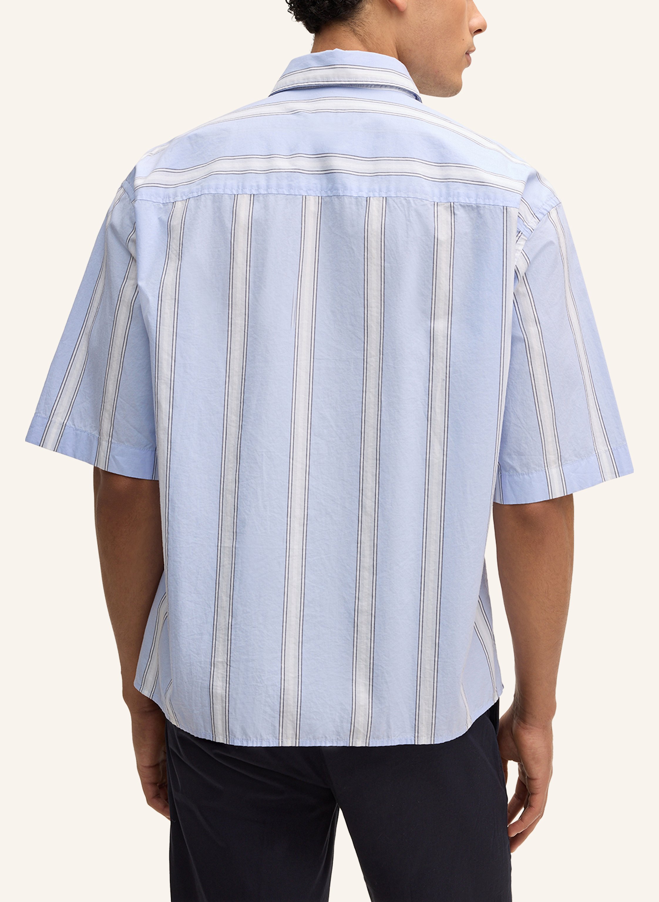 Thumbnail - Strellson Kurzarm-Hemd Nelson blau