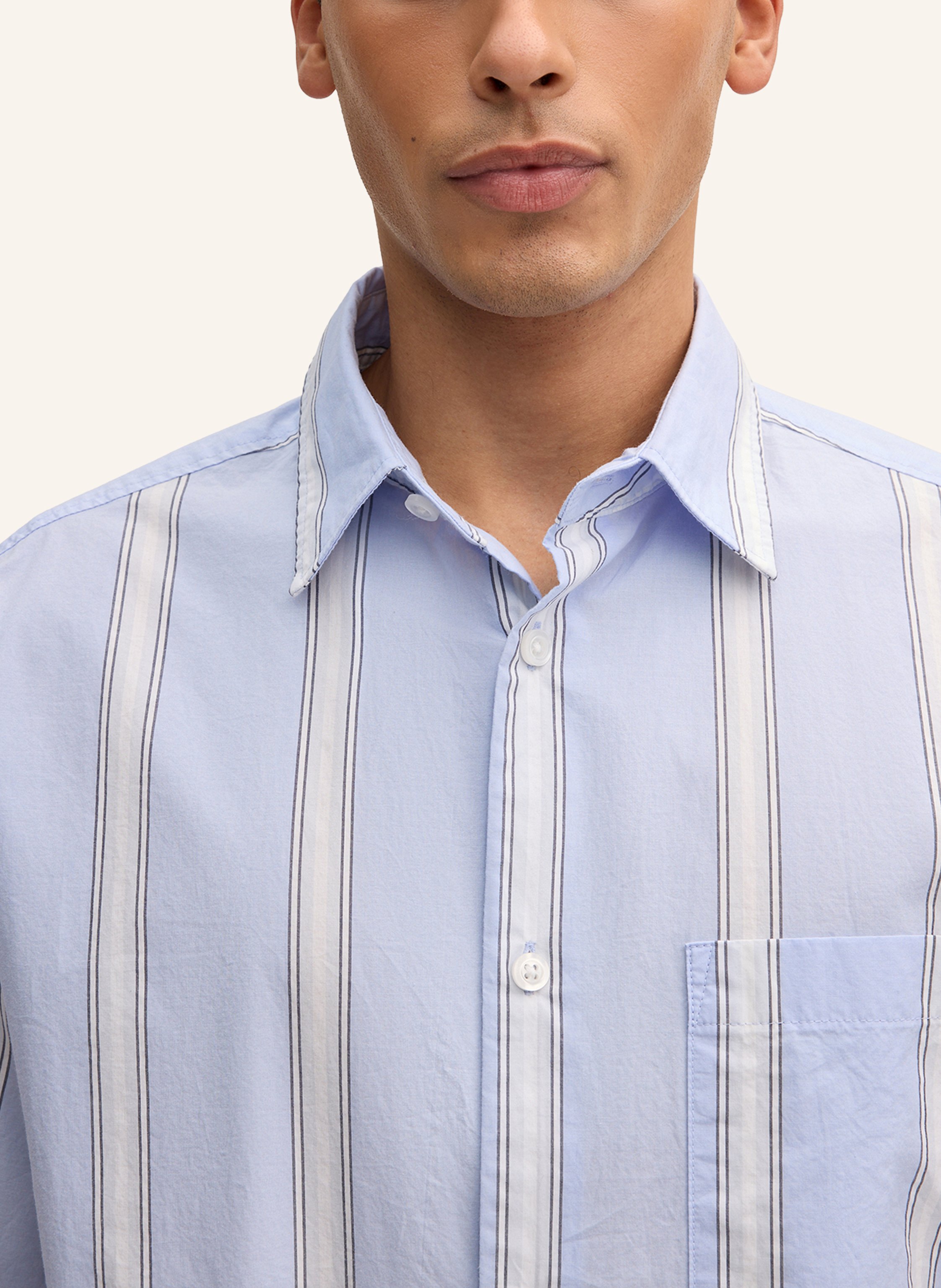 Thumbnail - Strellson Kurzarm-Hemd Nelson blau