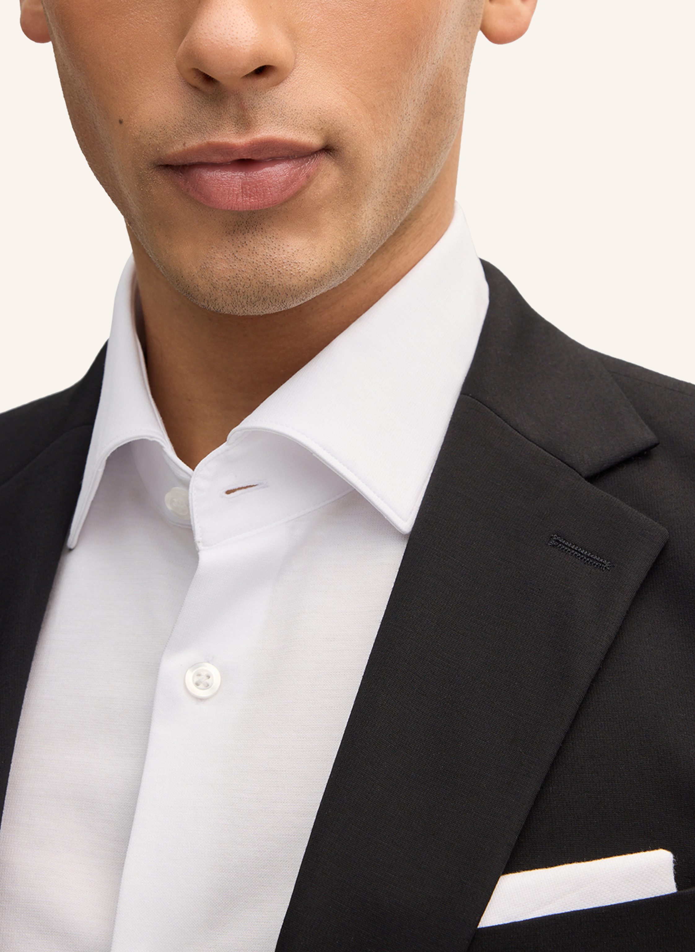 Thumbnail - Strellson Anzugsakko Arndt Slim Fit Aus Jersey schwarz