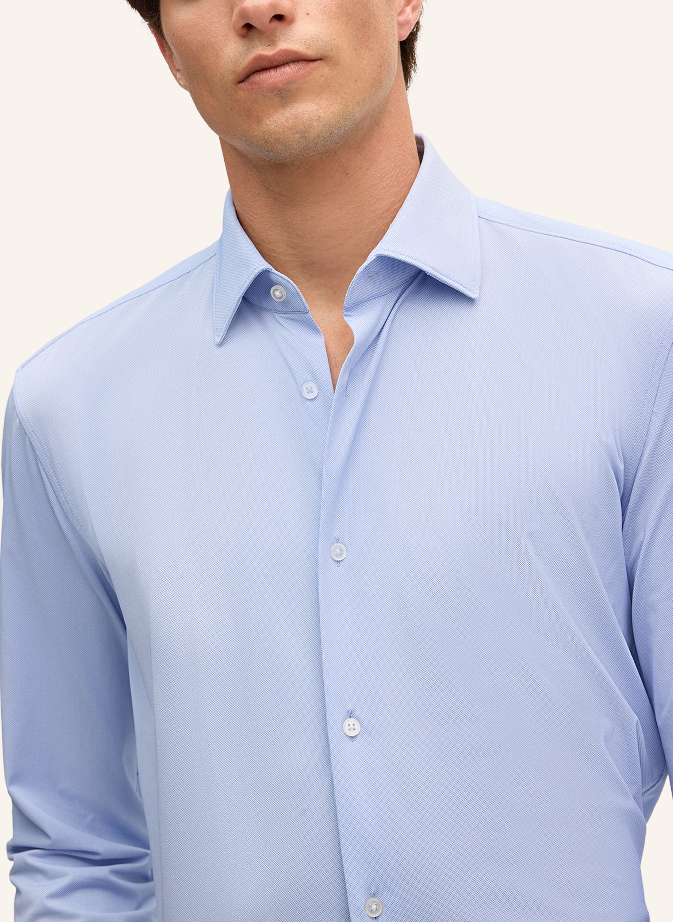 Thumbnail - Strellson Hemd Sit blau