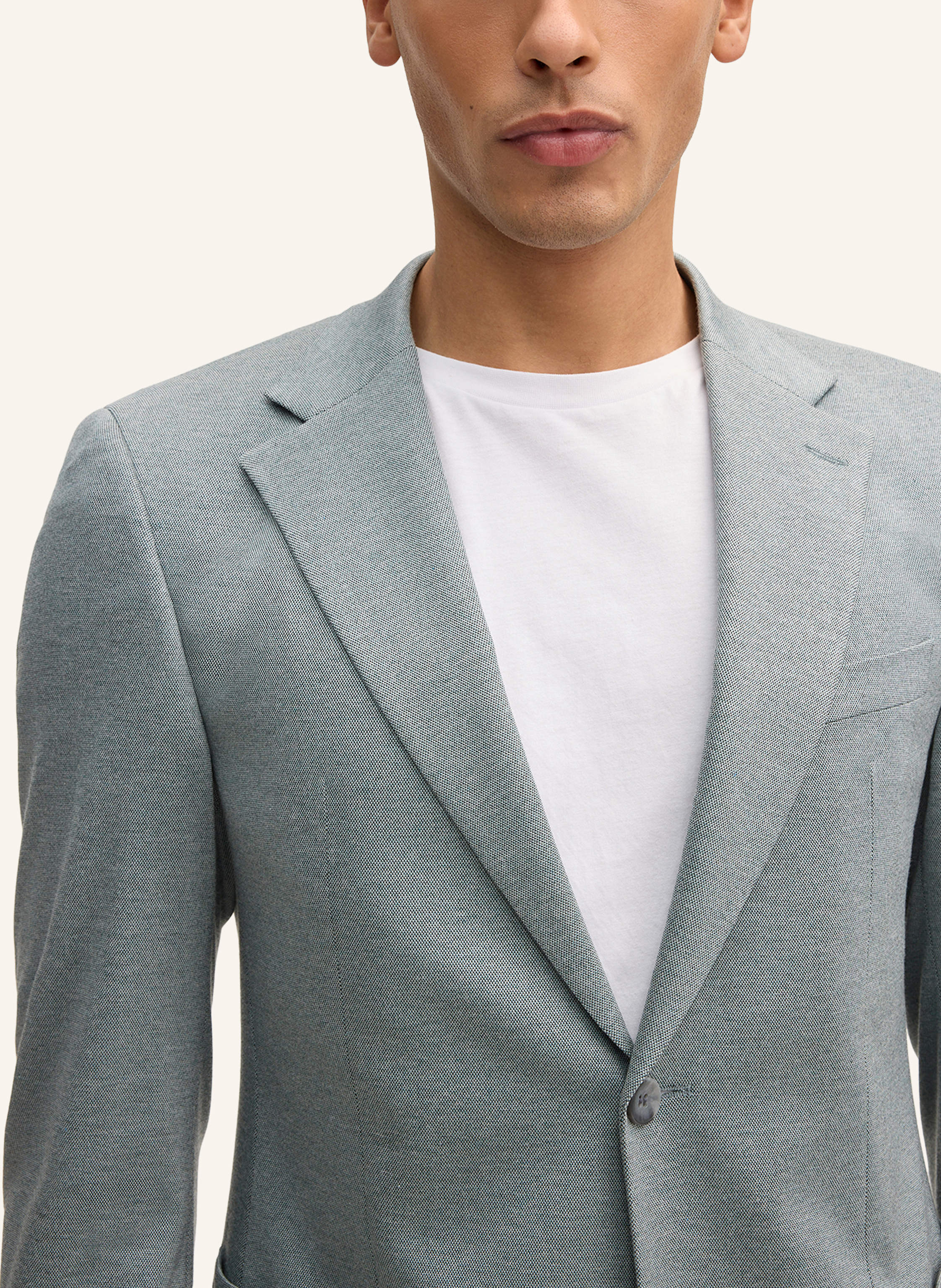 Thumbnail - Strellson Anzugsakko Arndt Slim Fit Aus Jersey gruen