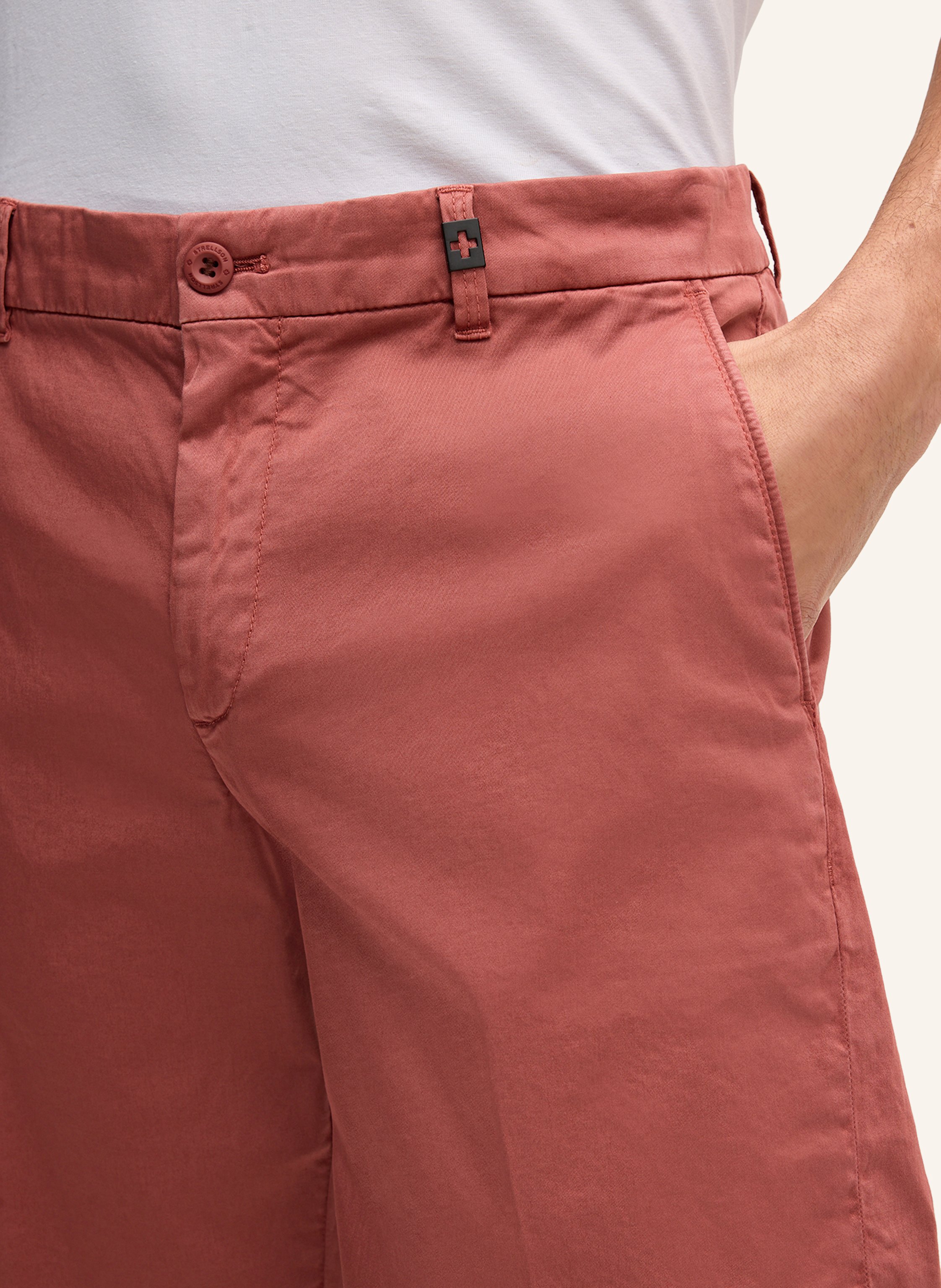 Thumbnail - Strellson Chino-Shorts Crush rot