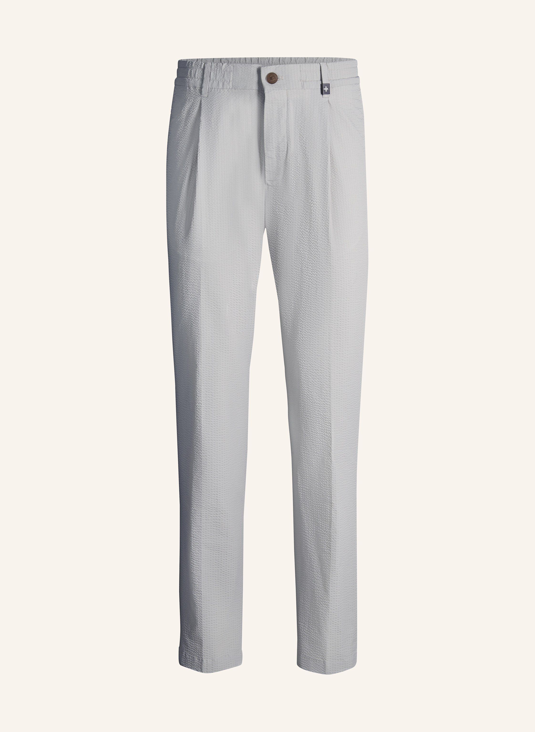 Strellson Bundfaltenhose grau