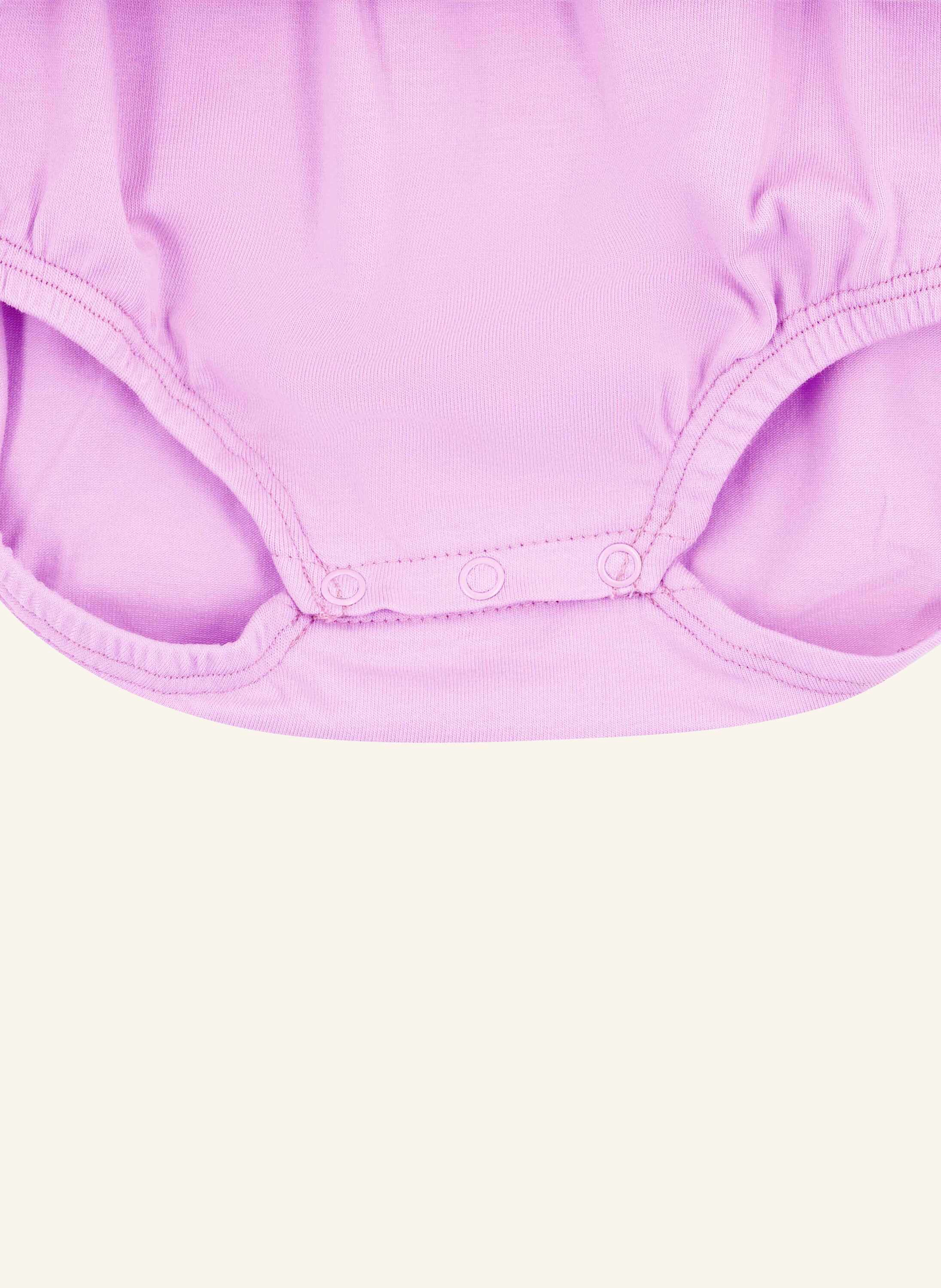 Thumbnail - Steiff Strampler Ohne Arme Cherry Cake lila