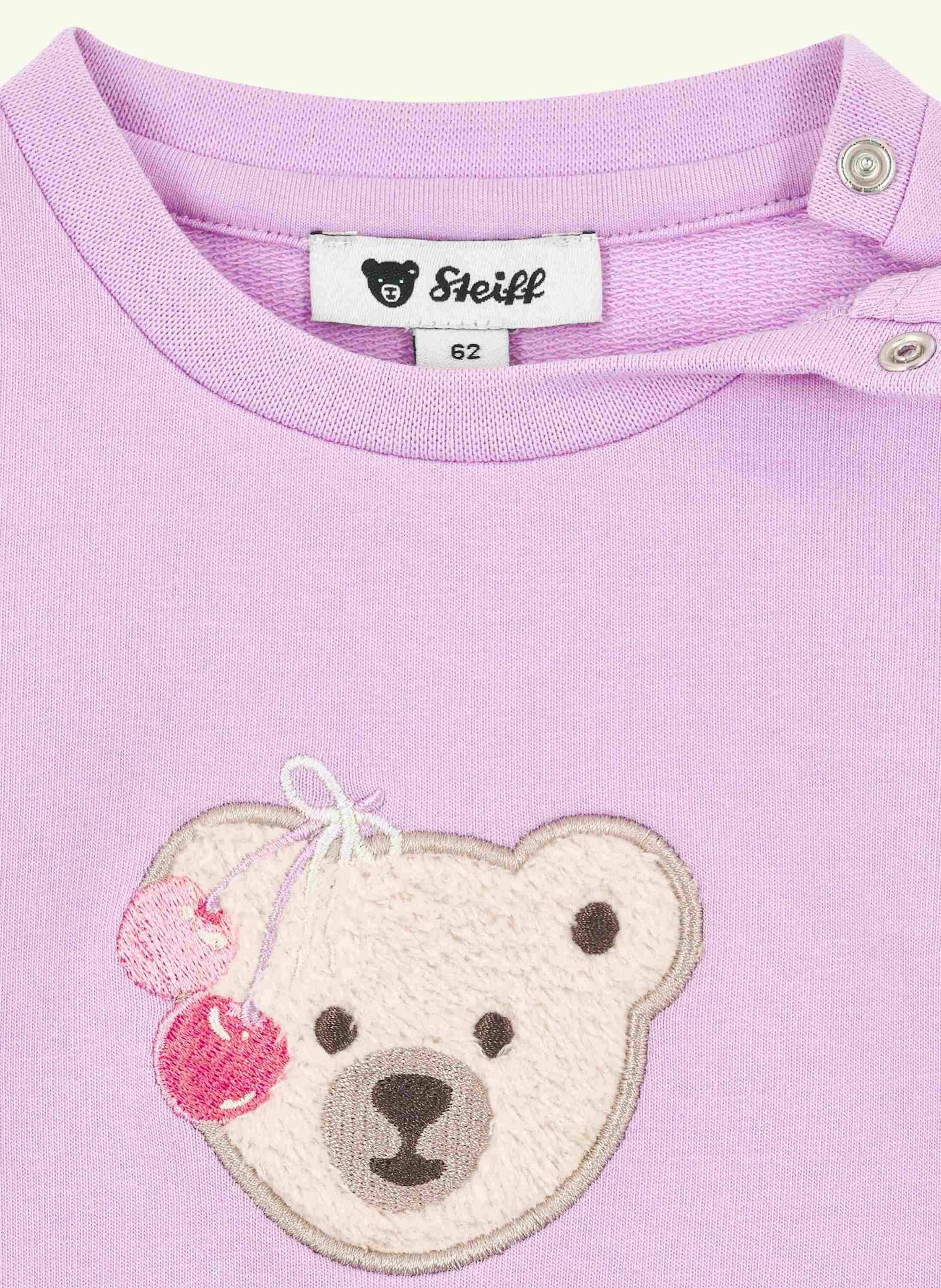 Thumbnail - Steiff Sweatshirt Cherry Cake lila