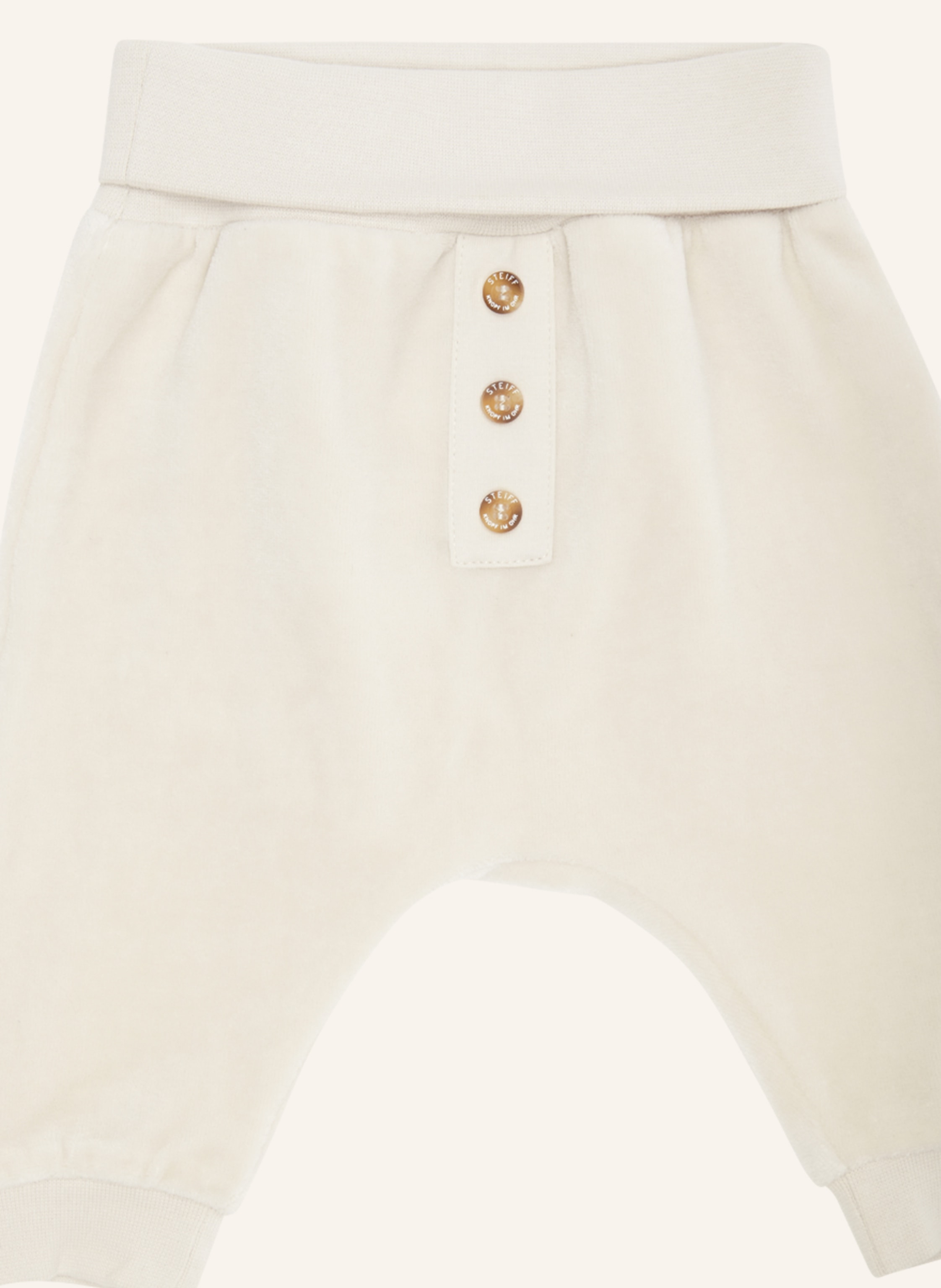 Thumbnail - Steiff Jogginghose Wellness grau