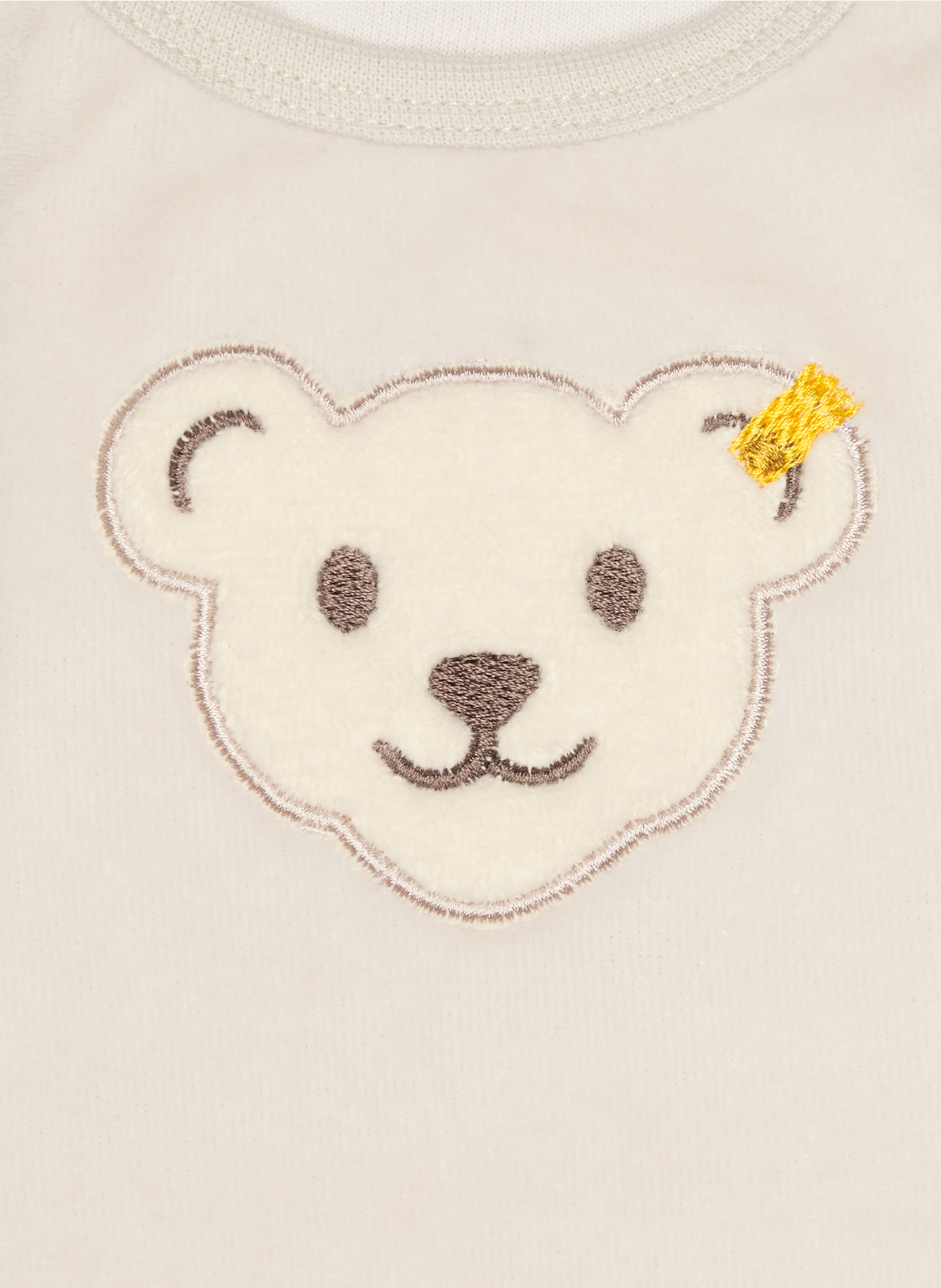 Thumbnail - Steiff Strampler Wellness grau