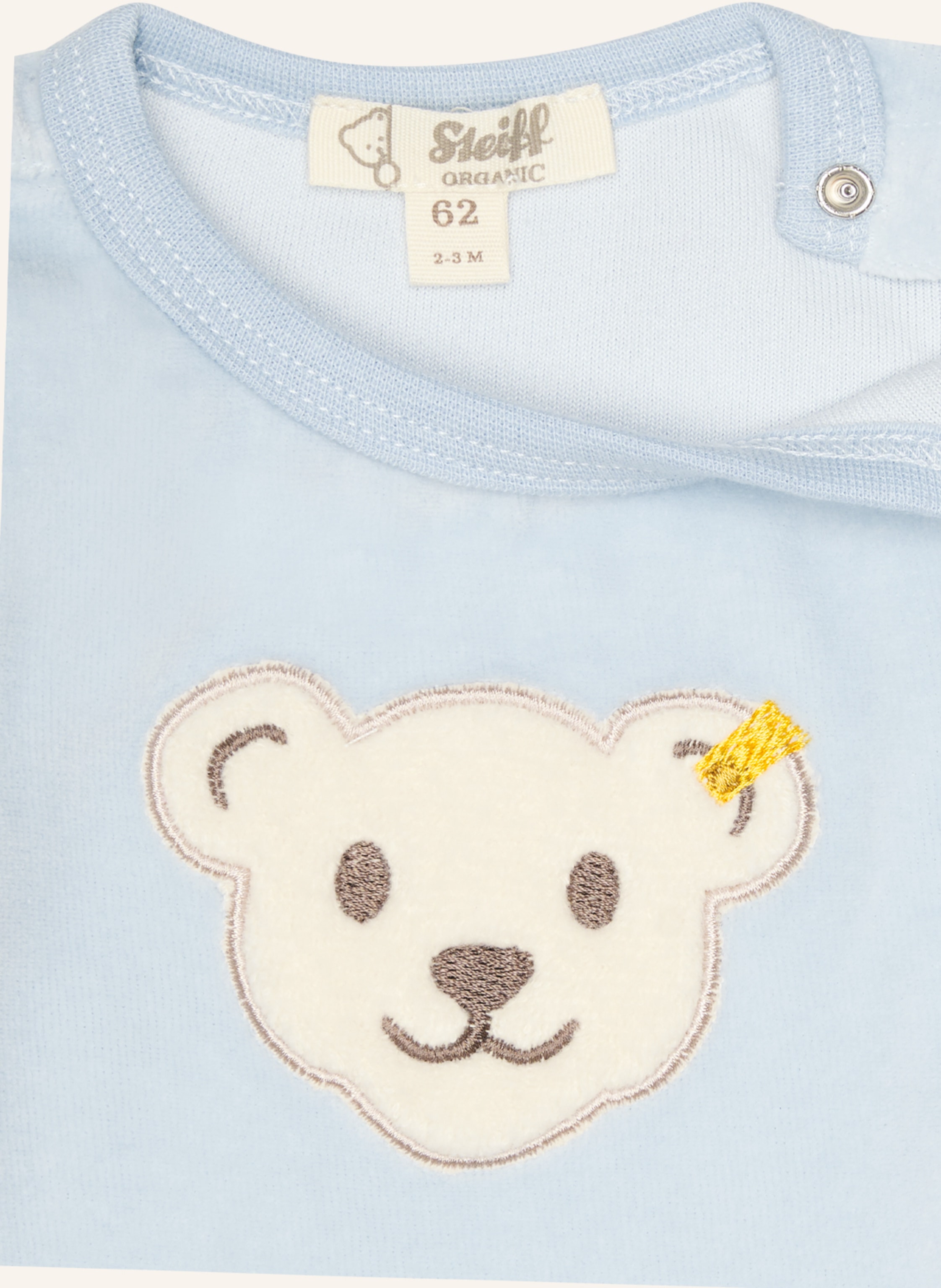 Thumbnail - Steiff Strampler Wellness blau