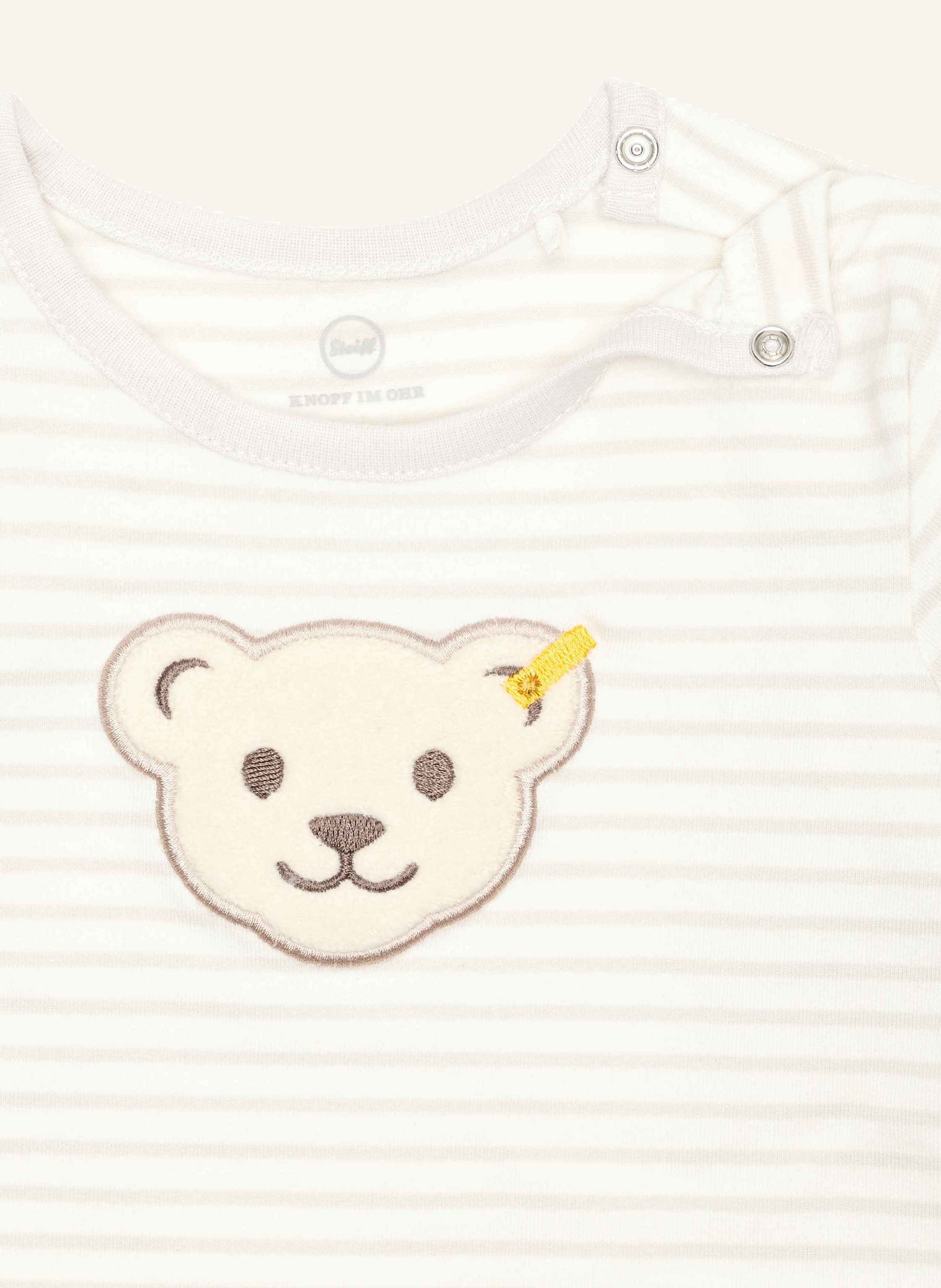 Thumbnail - Steiff Strampler Wellness grau