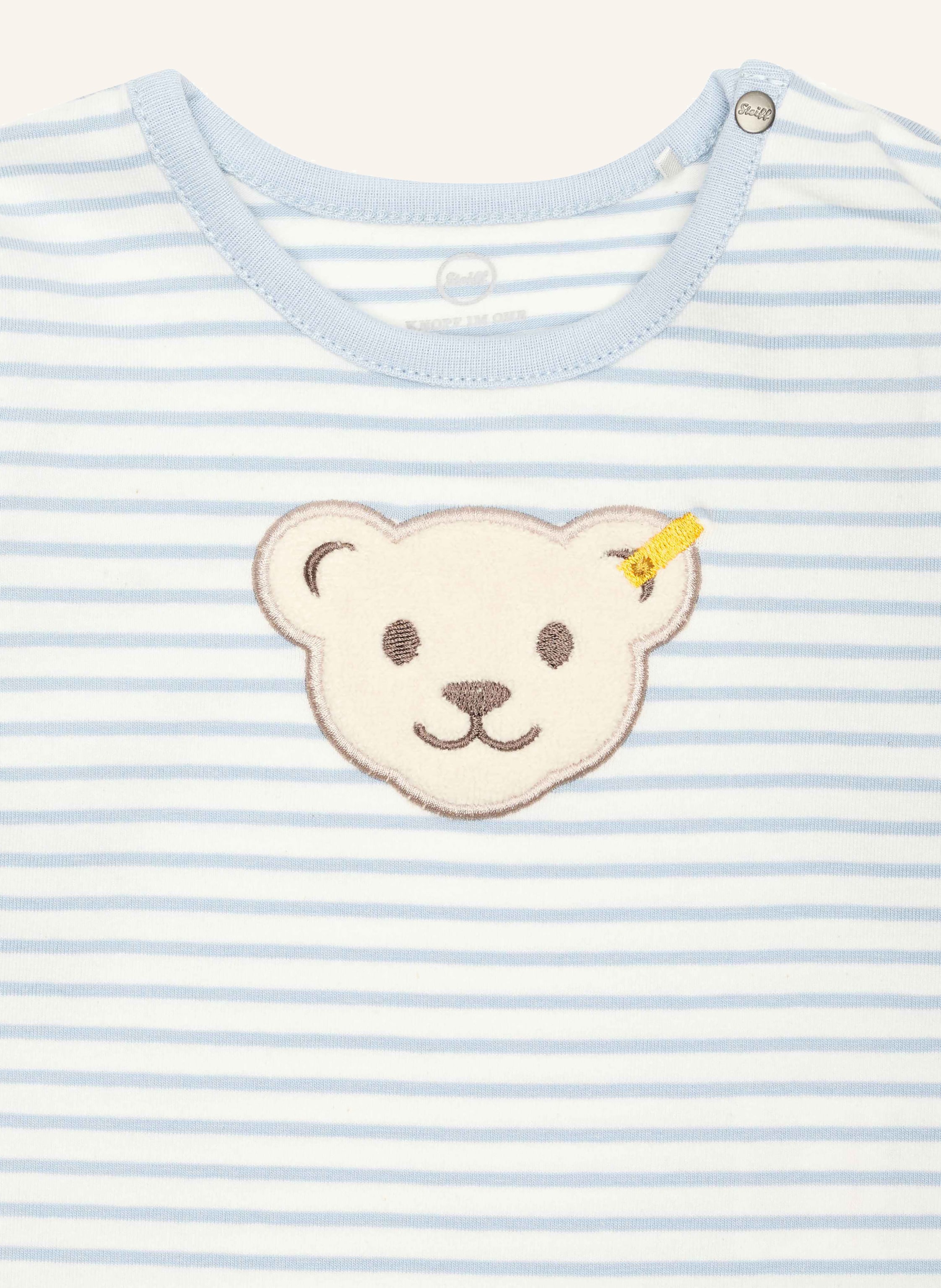 Thumbnail - Steiff Strampler Wellness blau