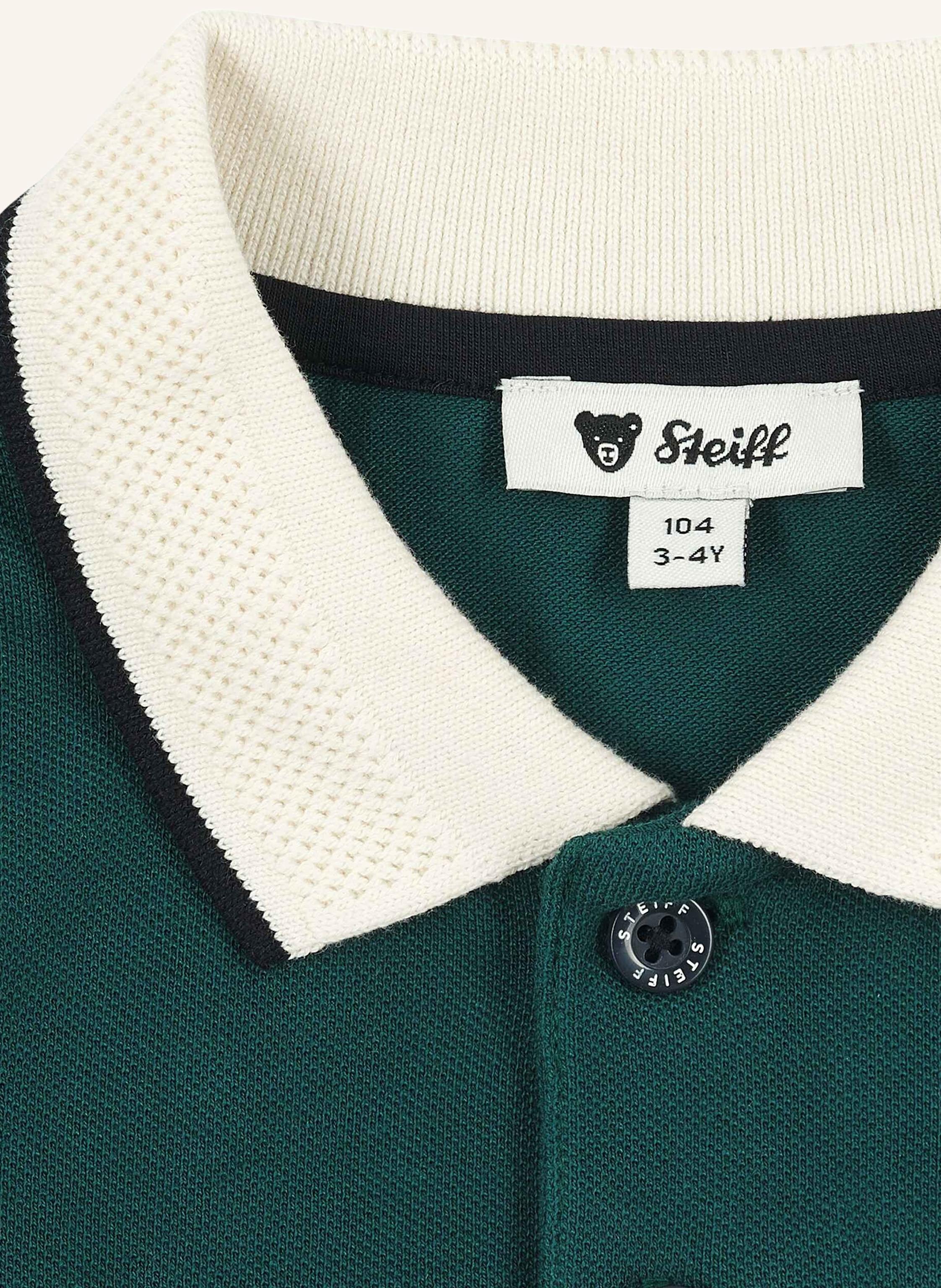 Thumbnail - Steiff Poloshirt Celebration gruen