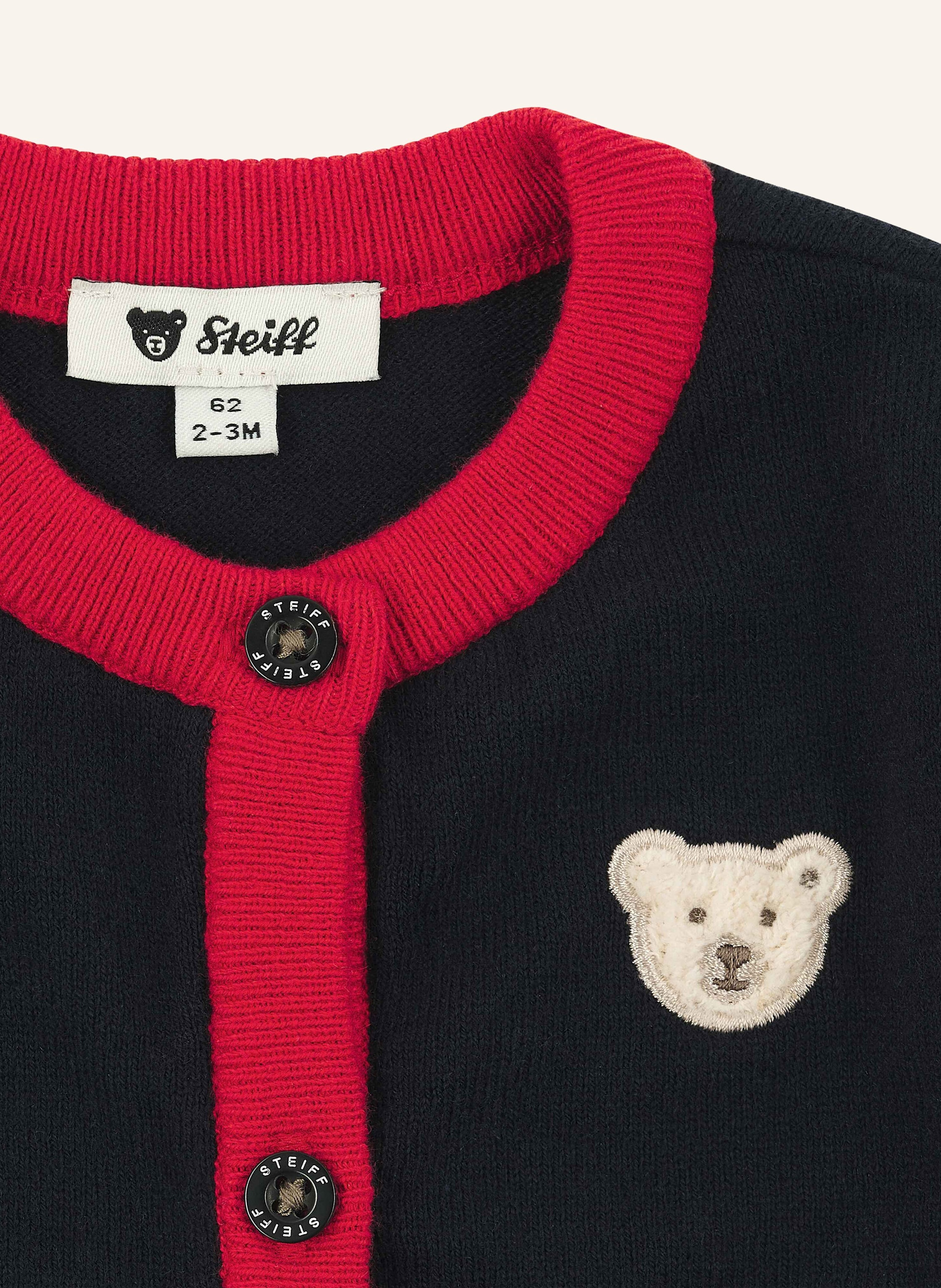 Thumbnail - Steiff Strickjacke Celebration blau