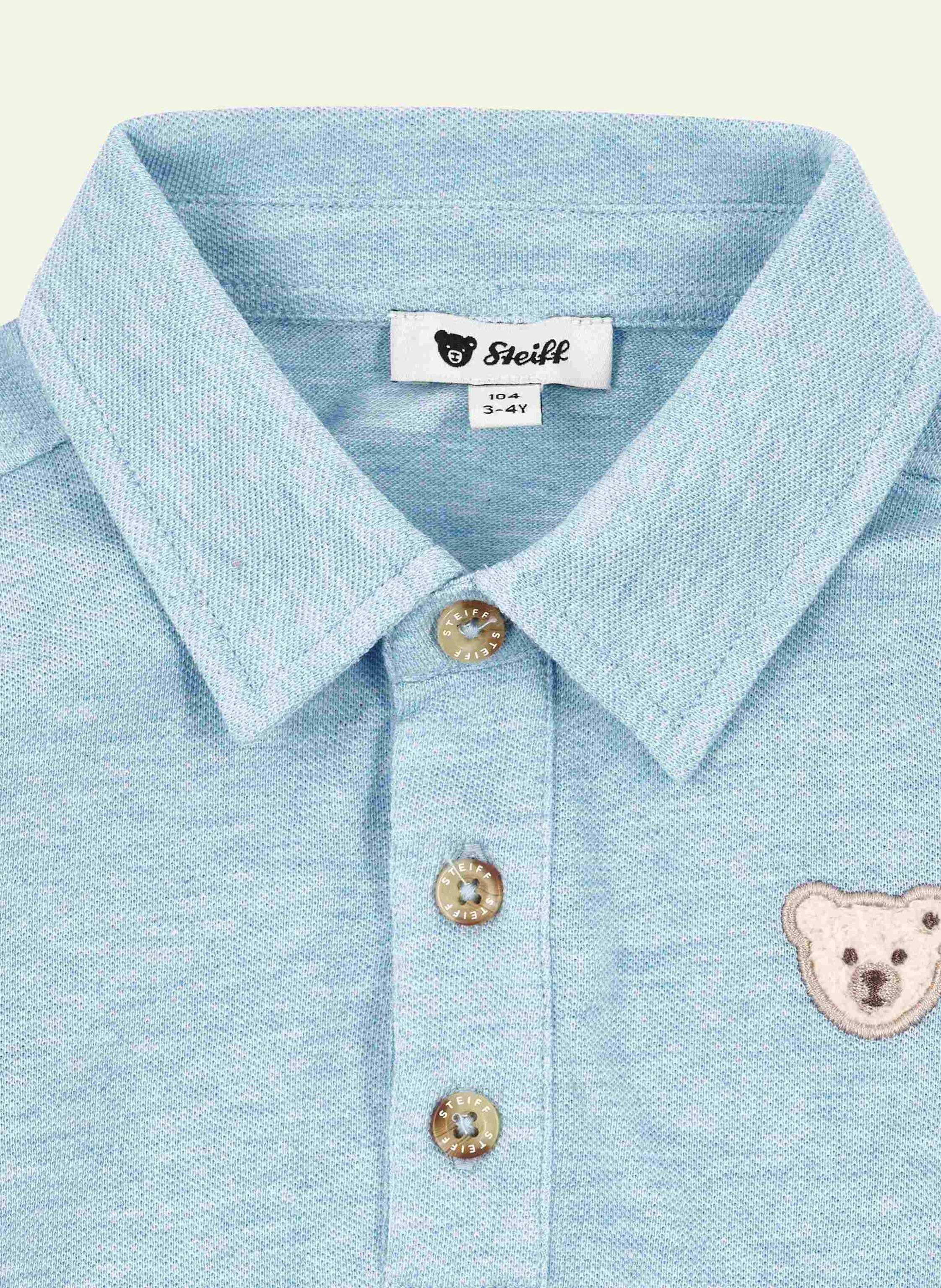 Thumbnail - Steiff Poloshirt Special Day blau