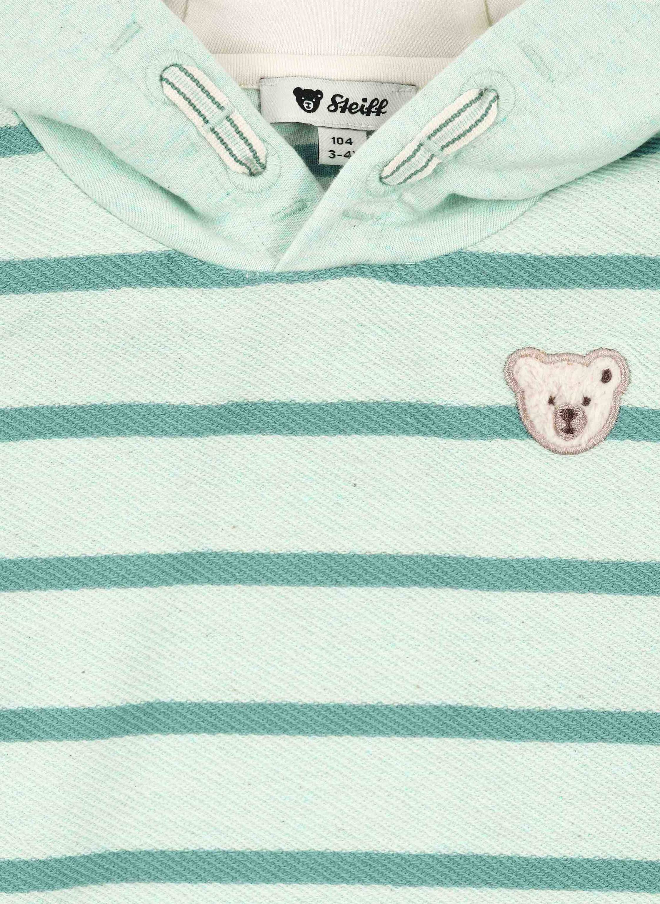 Thumbnail - Steiff Poloshirt Dinosaur grau