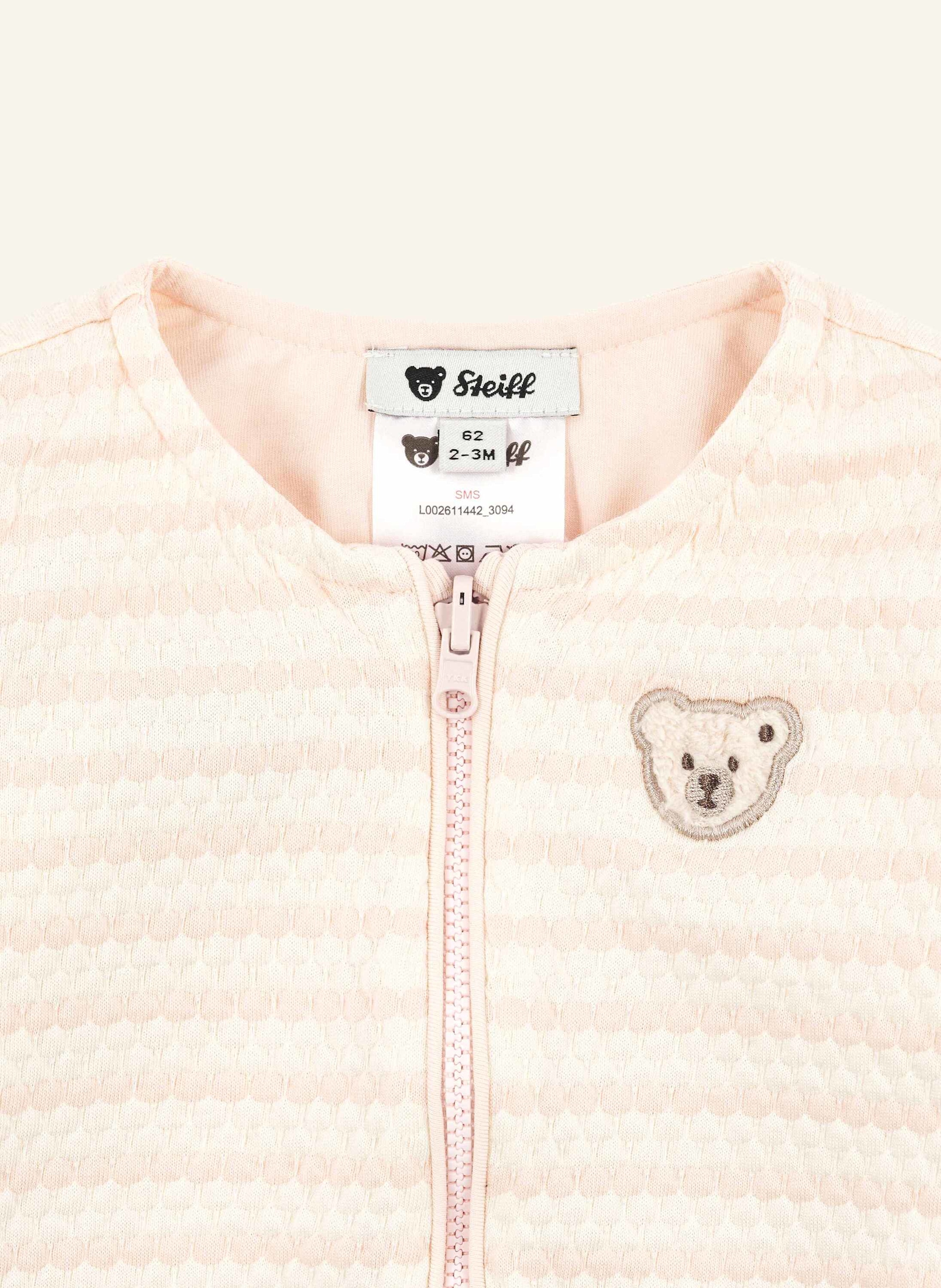 Thumbnail - Steiff Wendejacke Sweat Western Core rosa