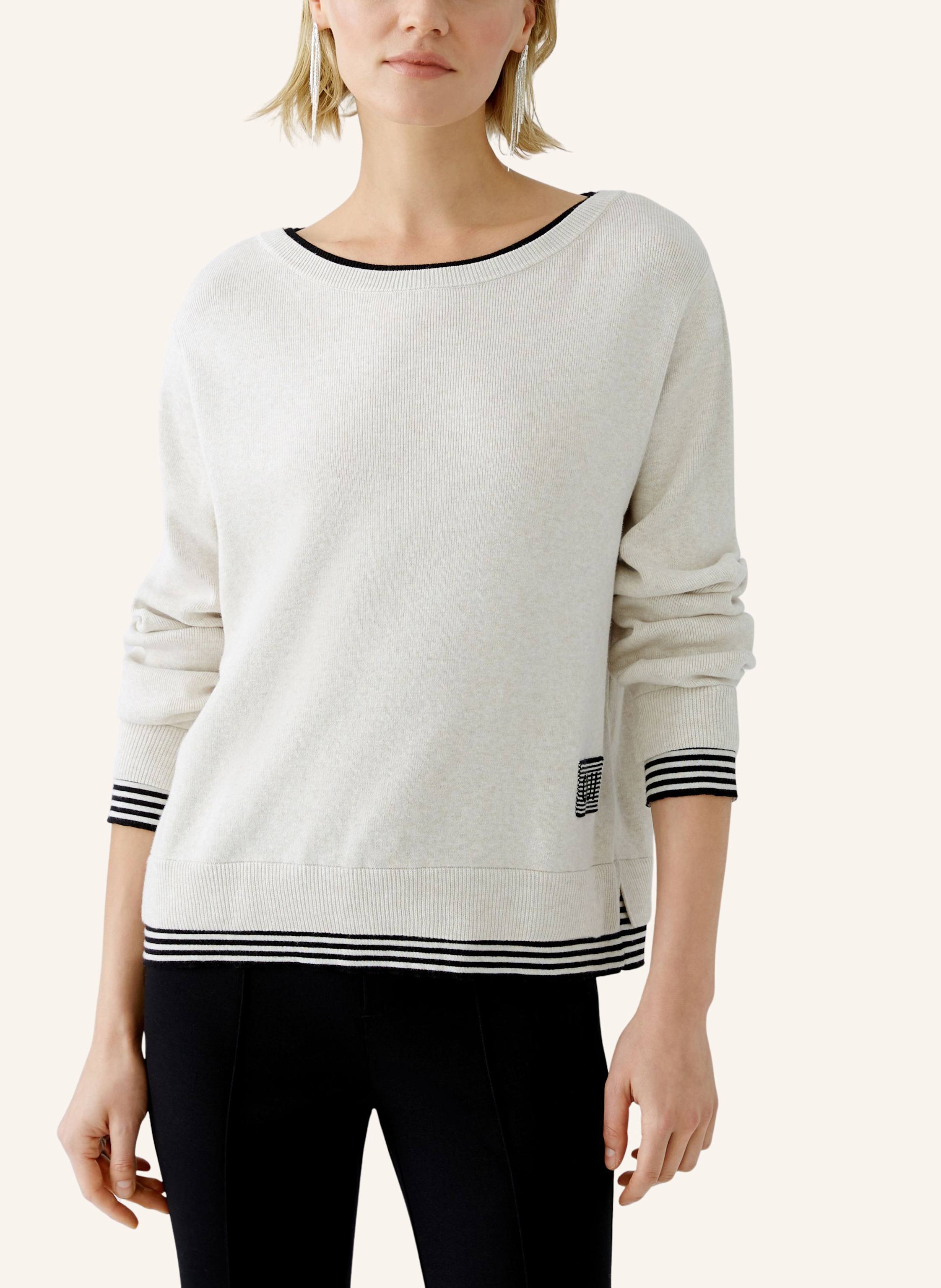 Thumbnail - Oui Pullover Leeza weiss